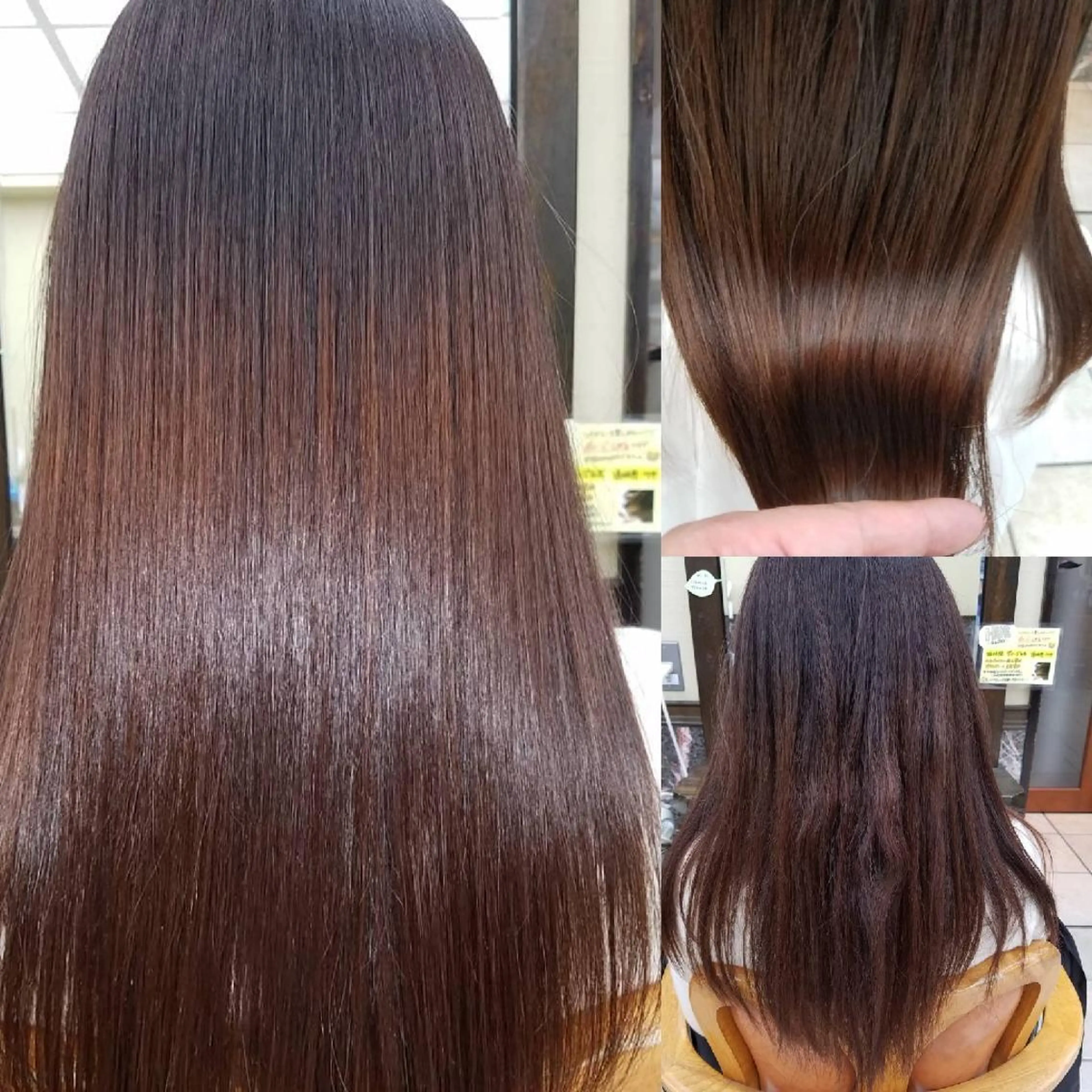 ロング カット ヘアカラー 大人の艶髪✂️ 矢崎美紀のヘアスタイル