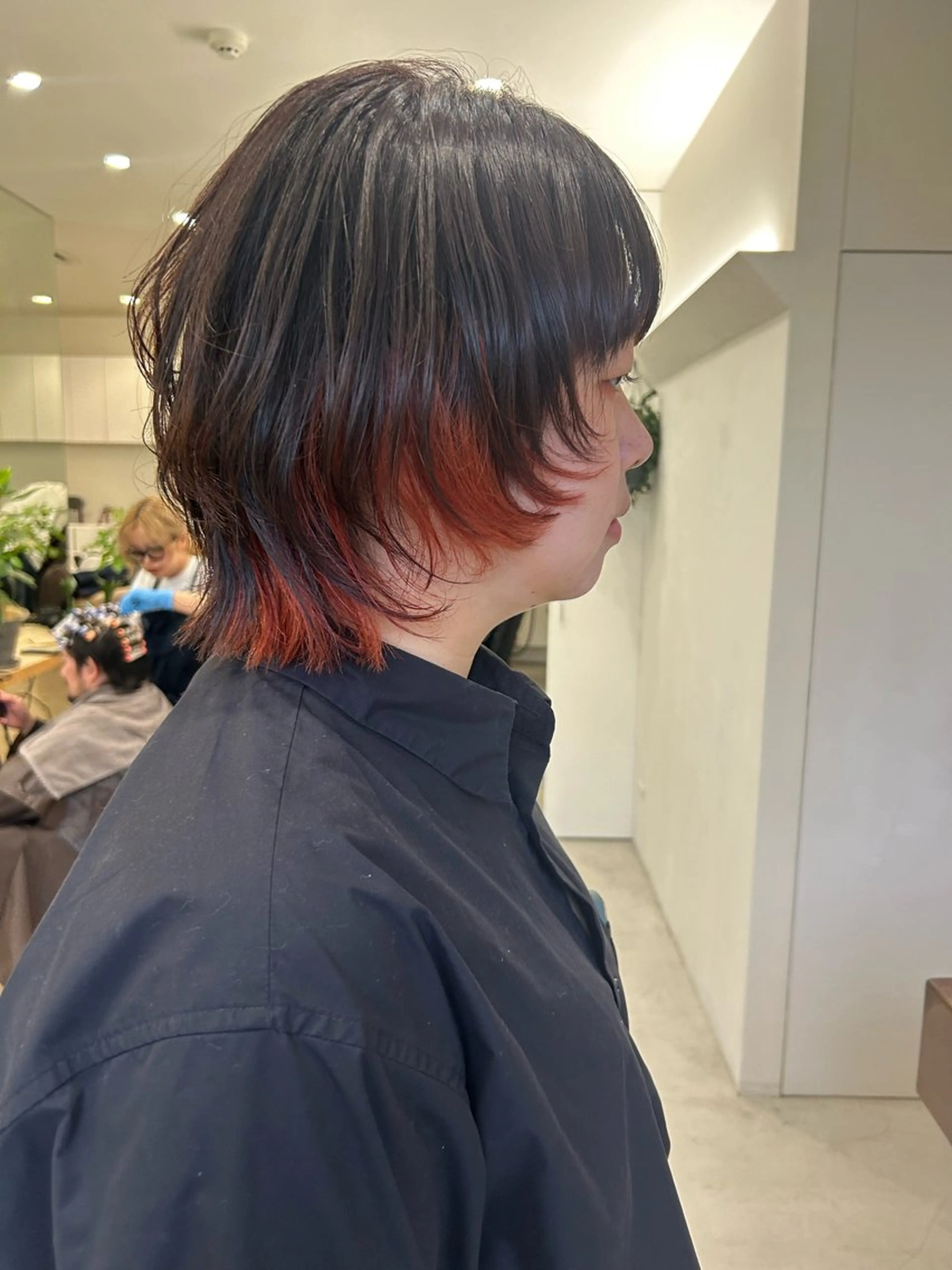 ショート 💛🤍U too e’s 鎌倉🧸のヘアスタイル