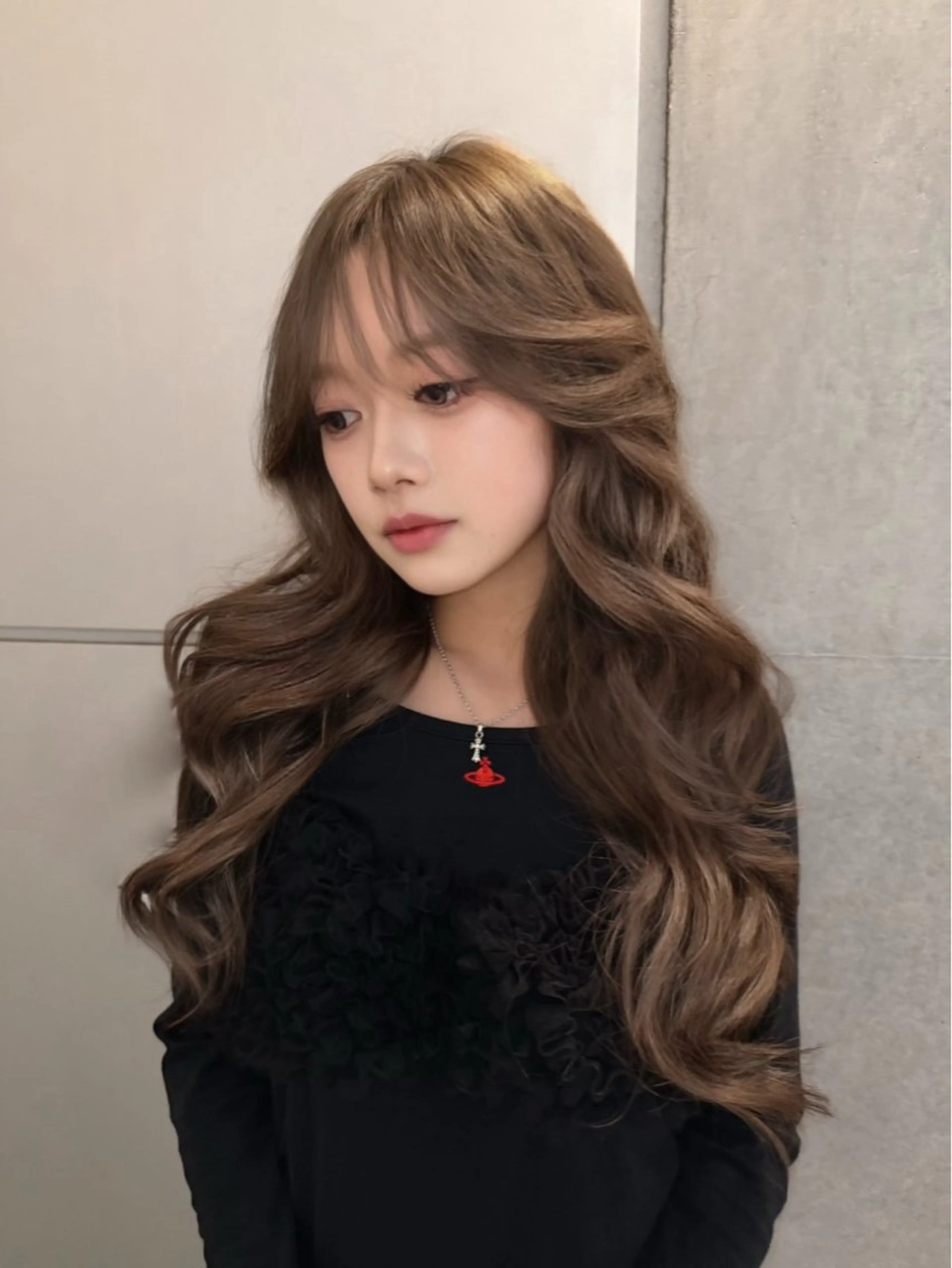 ロング カラー ヘアカラー トリートメント 🍬カラー特化🍬 Kirari🪄のヘアスタイル