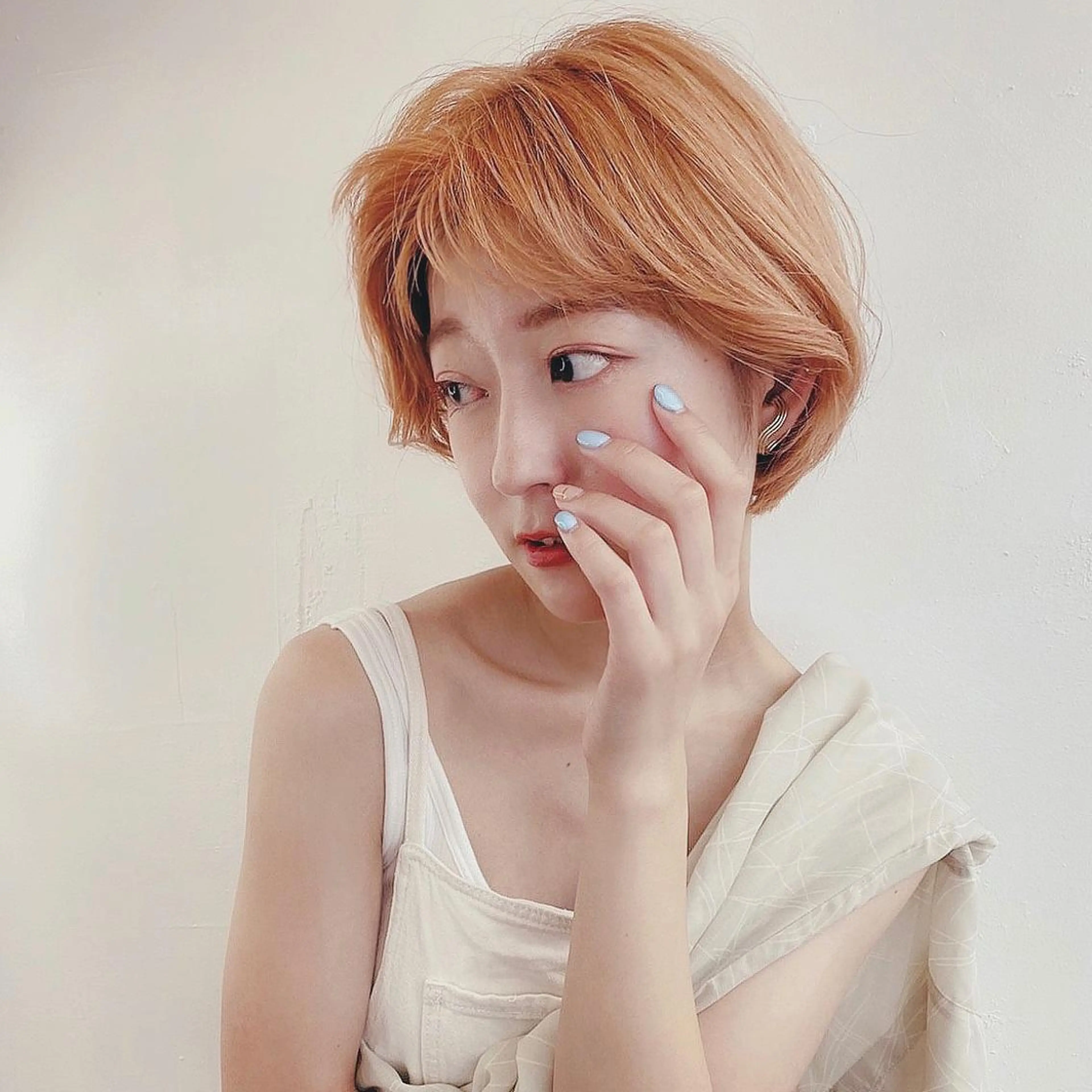 ショート カラー 韓国風ヘア Sana / 韓国ヘア / カラーのヘアスタイル