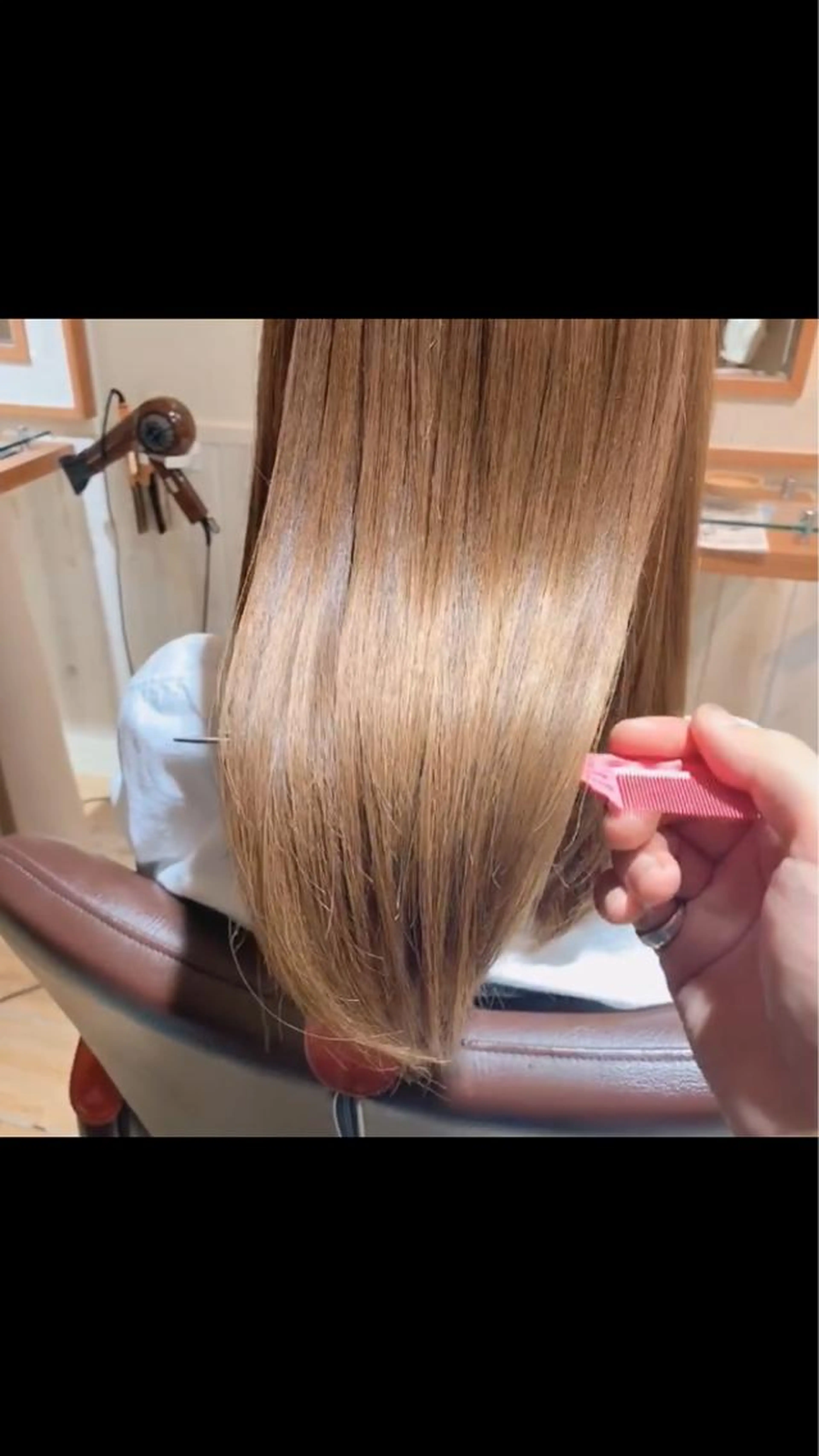 ☘️カット+髪質改善ストレート☘️の写真