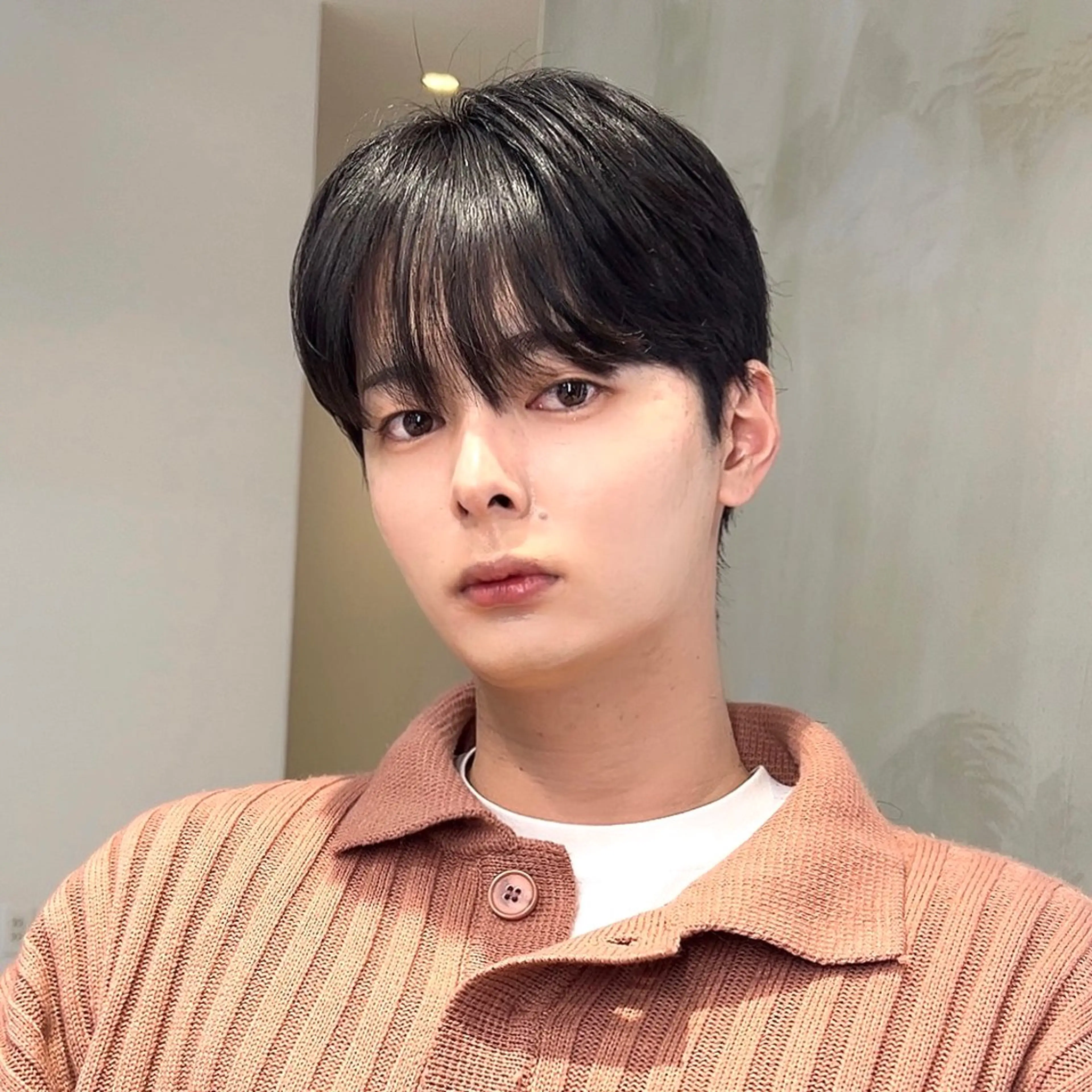 ショート パーマ メンズ カット パーマ 岡田大志🇰🇷 中/韓メンズヘアのヘアスタイル