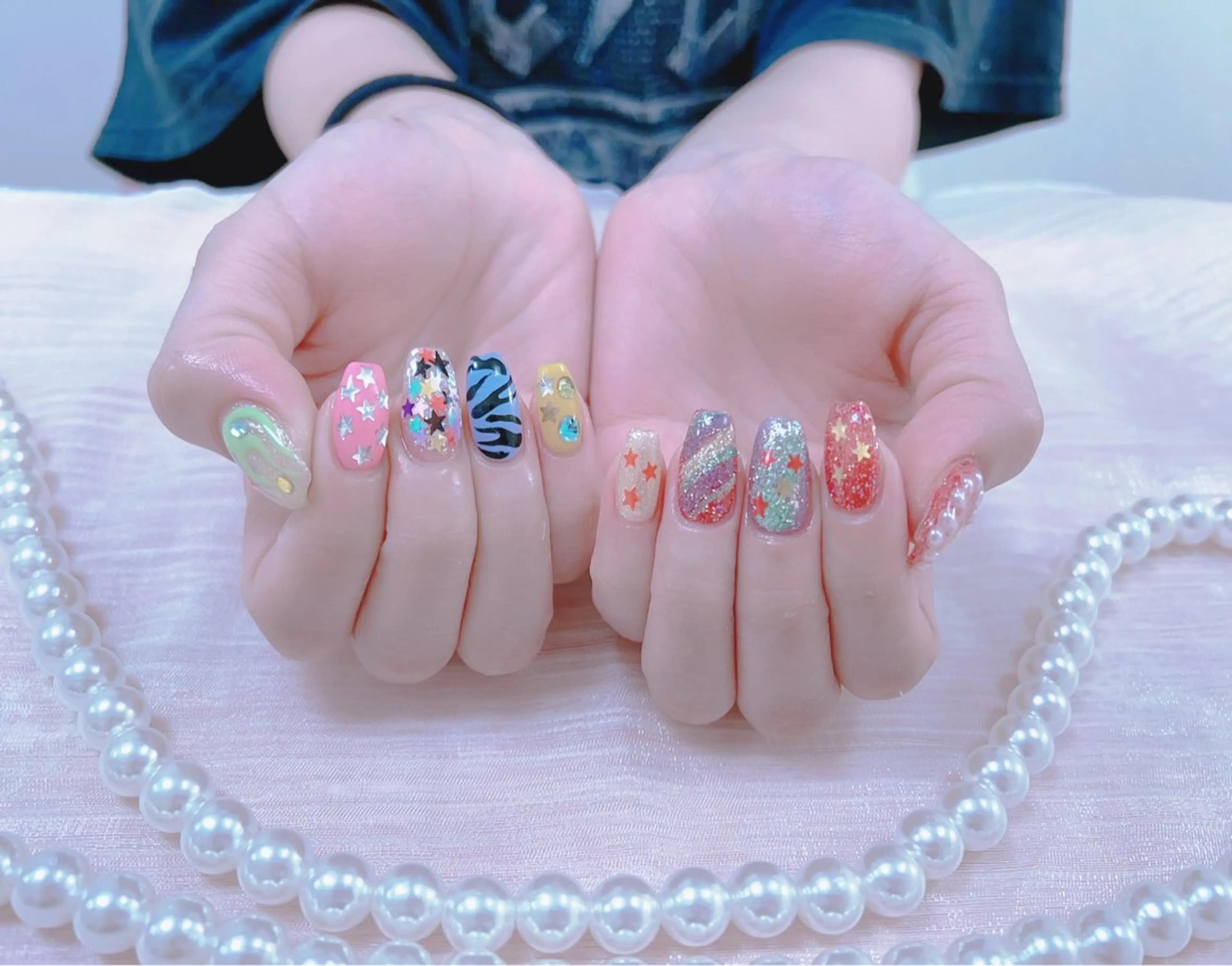 ネイル はぴねす所属・横浜 美夢のネイルデザイン