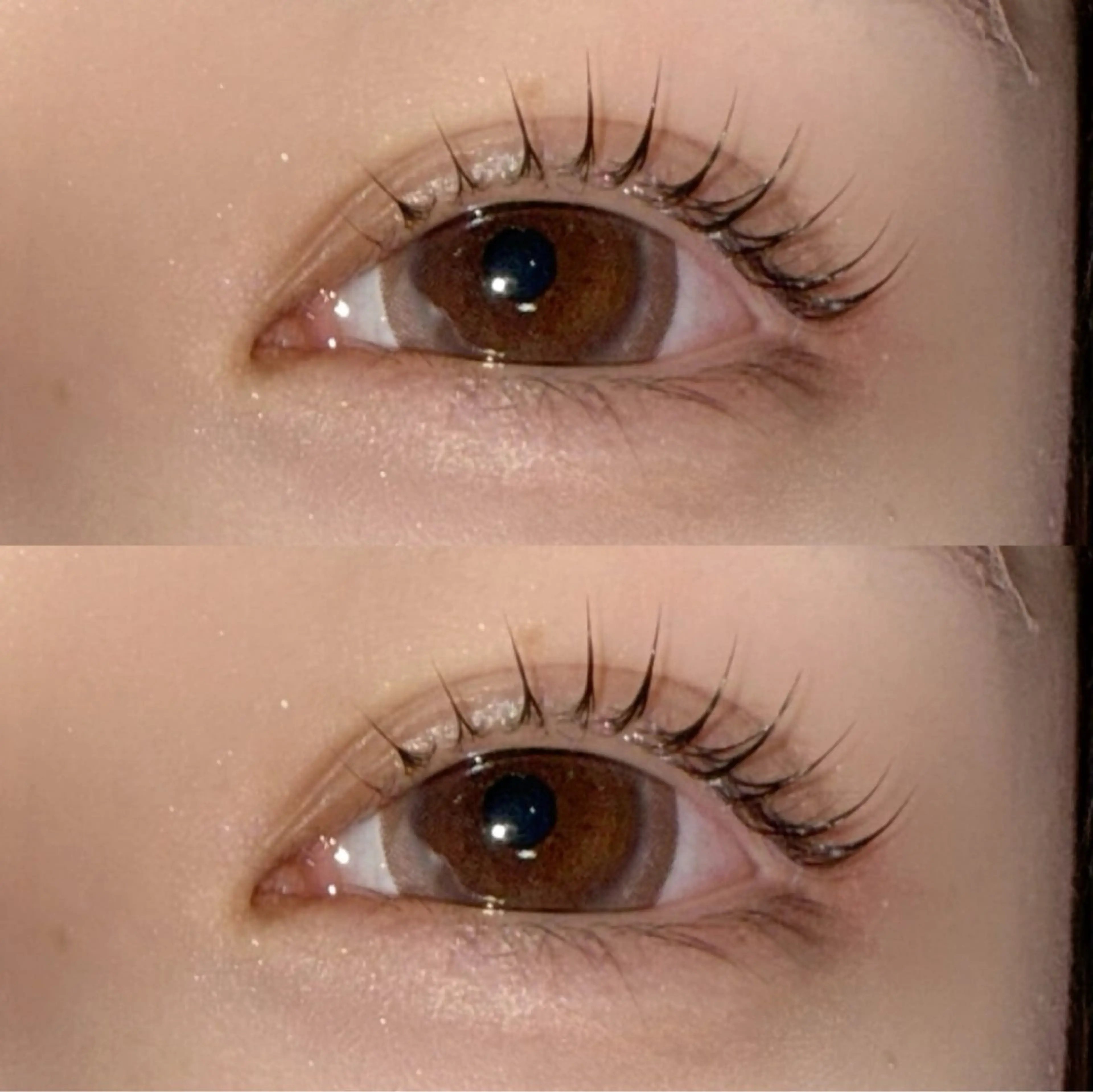 韓国風・束感パーマの写真