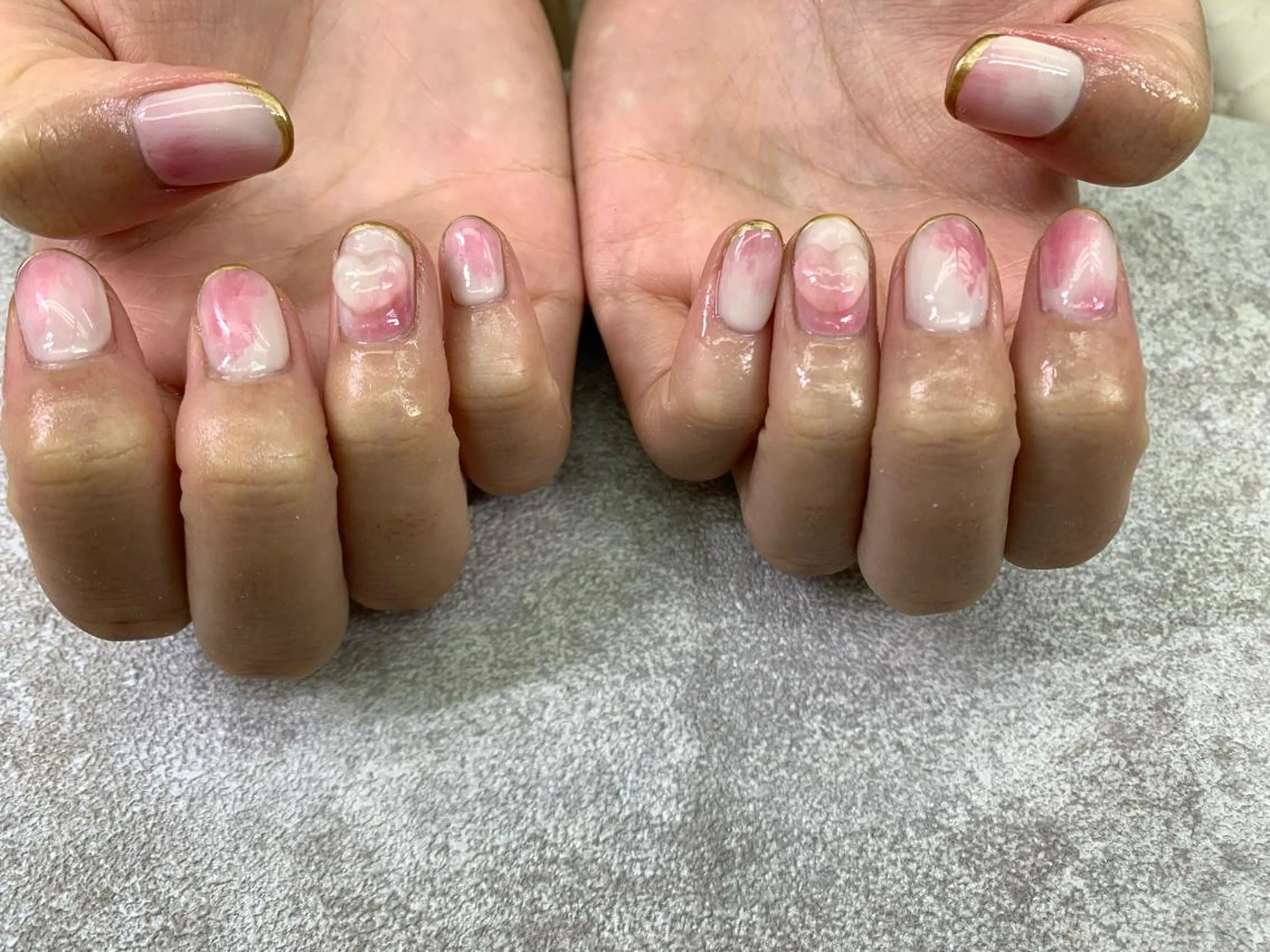 ネイル フレンチネイル belalua nail&eyeのマツエク・マツパデザイン