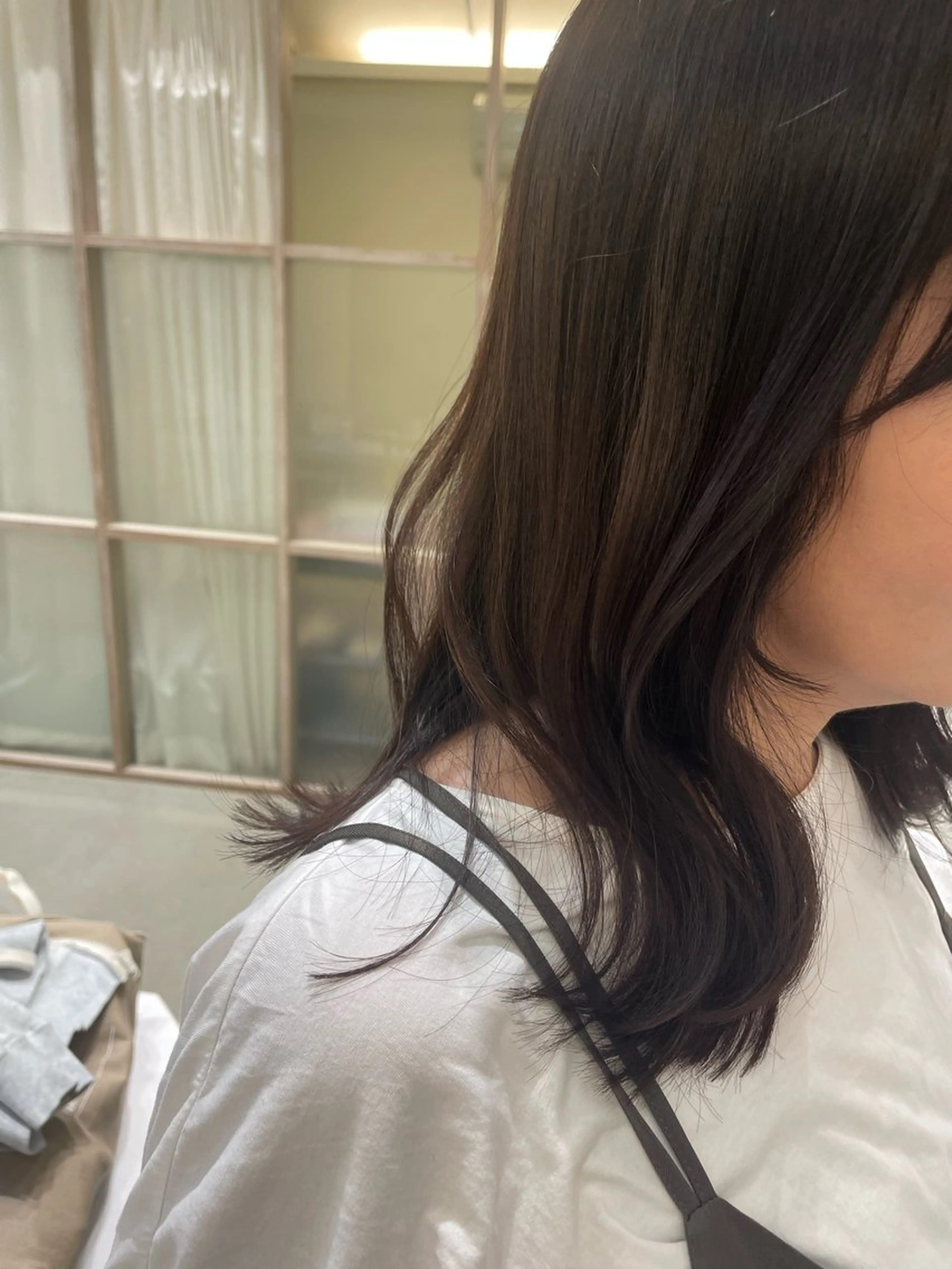 ミディアム つちだ ゆうひ / 暗髪カラー⟡.·のヘアスタイル