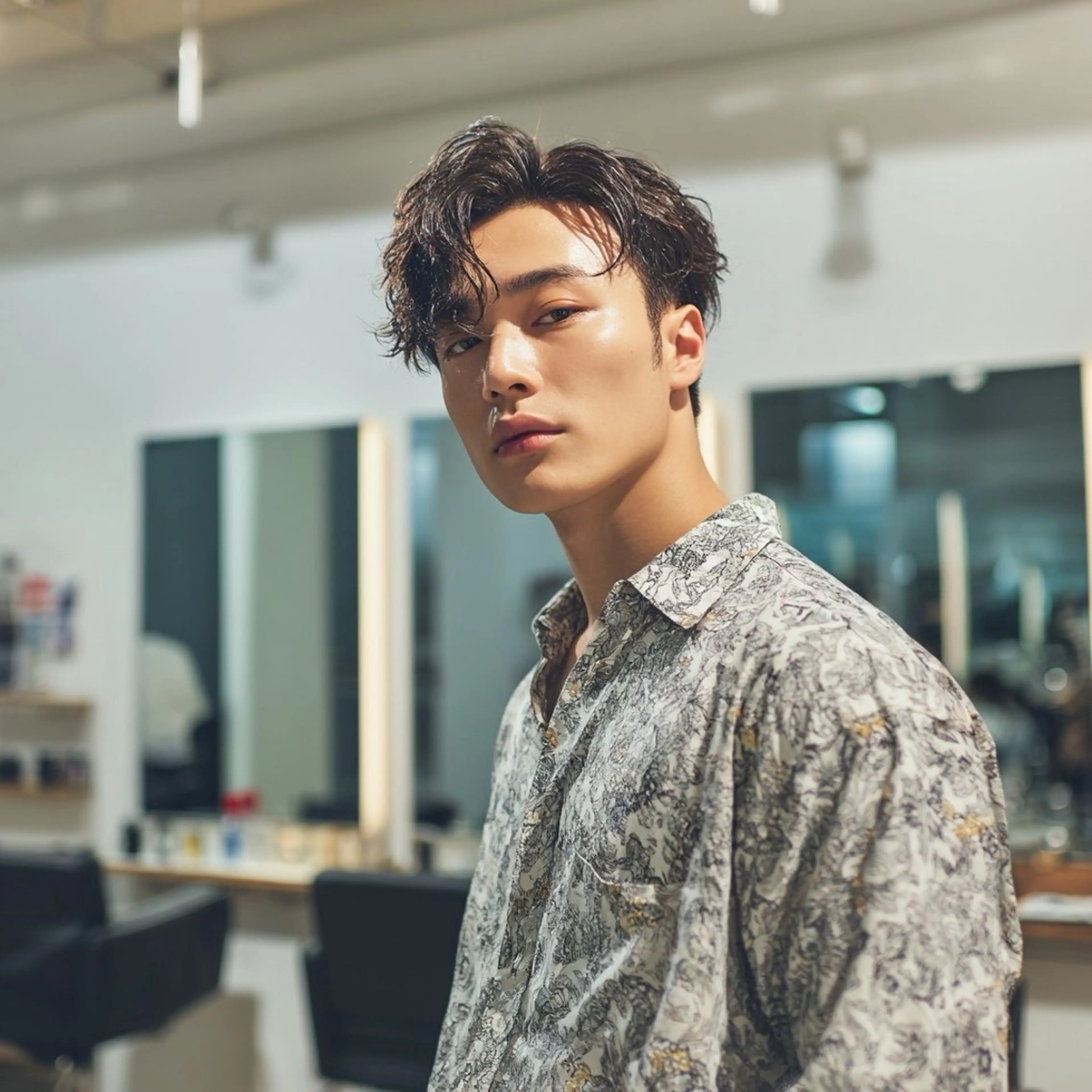 パーマ メンズ カット パーマ カット/メンズ パーマ/夢翔のヘアスタイル