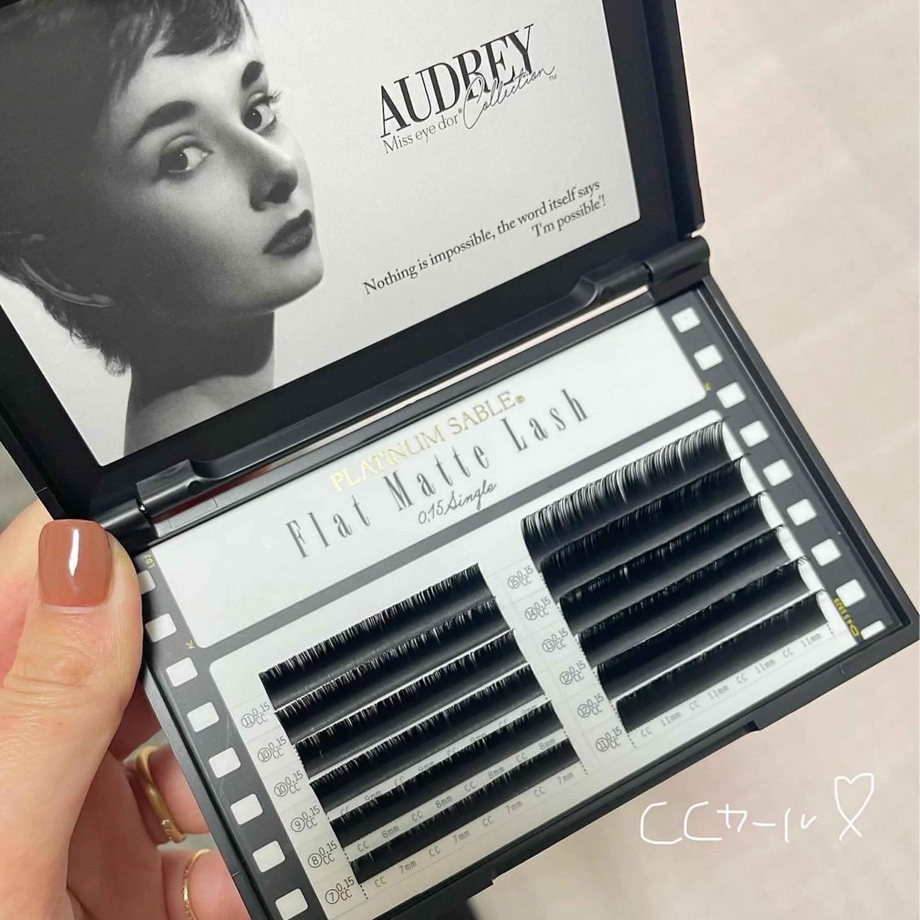 マツエク・マツパ CCカール Cカール フラットラッシュ GO TODAY SHAiRE SALON 池袋luminis所属・KITAZUMI MAYUのマツエク・マツパデザイン