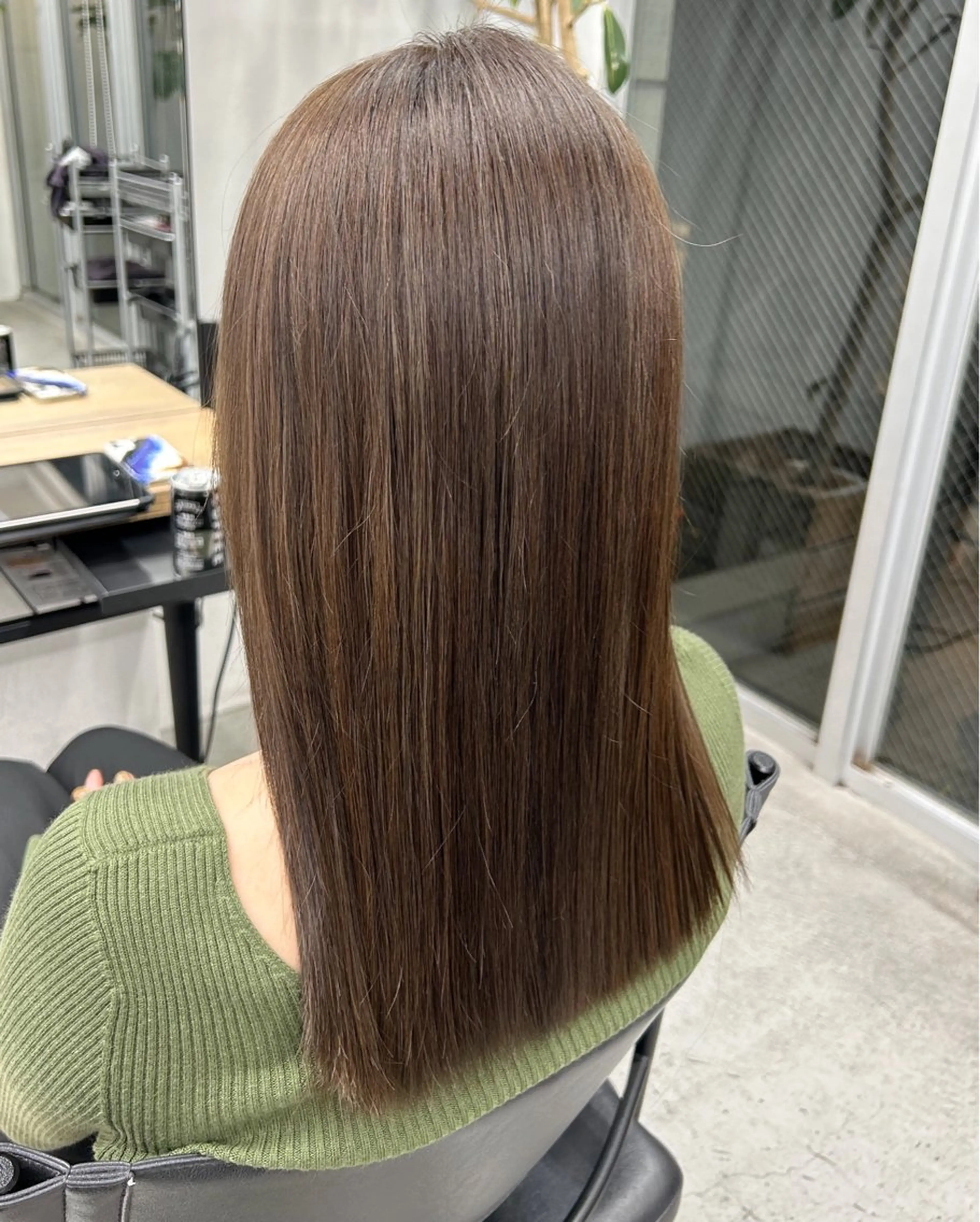 ロング カラー 🫐寒色系カラー 🫐ヤマナカリリカのヘアスタイル