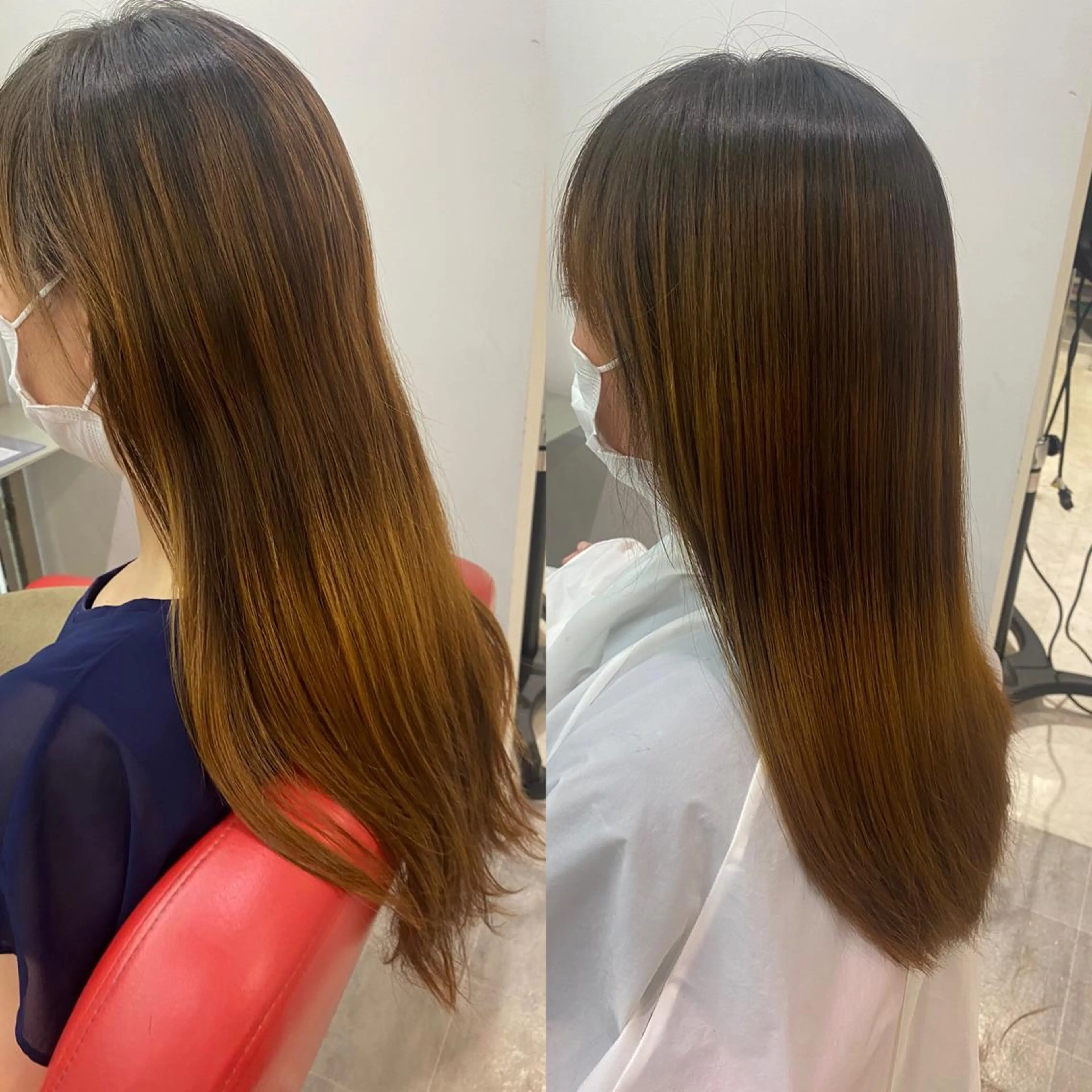 ロング hair make huit8所属・ハイライト&ブリーチ 💇🏼‍♀MAHOのヘアスタイル