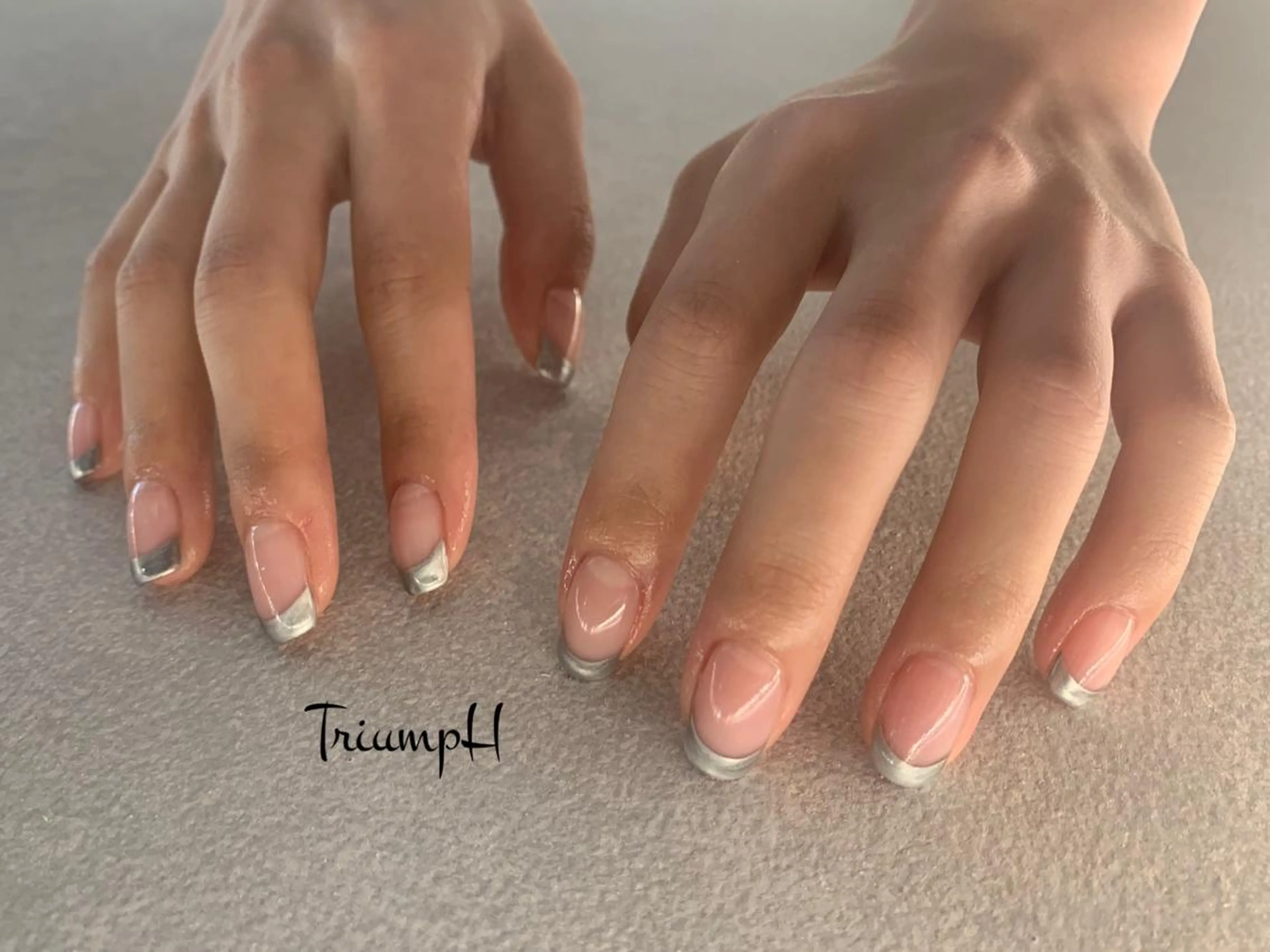 ネイル フレンチネイル Natsuko 🐥のネイルデザイン