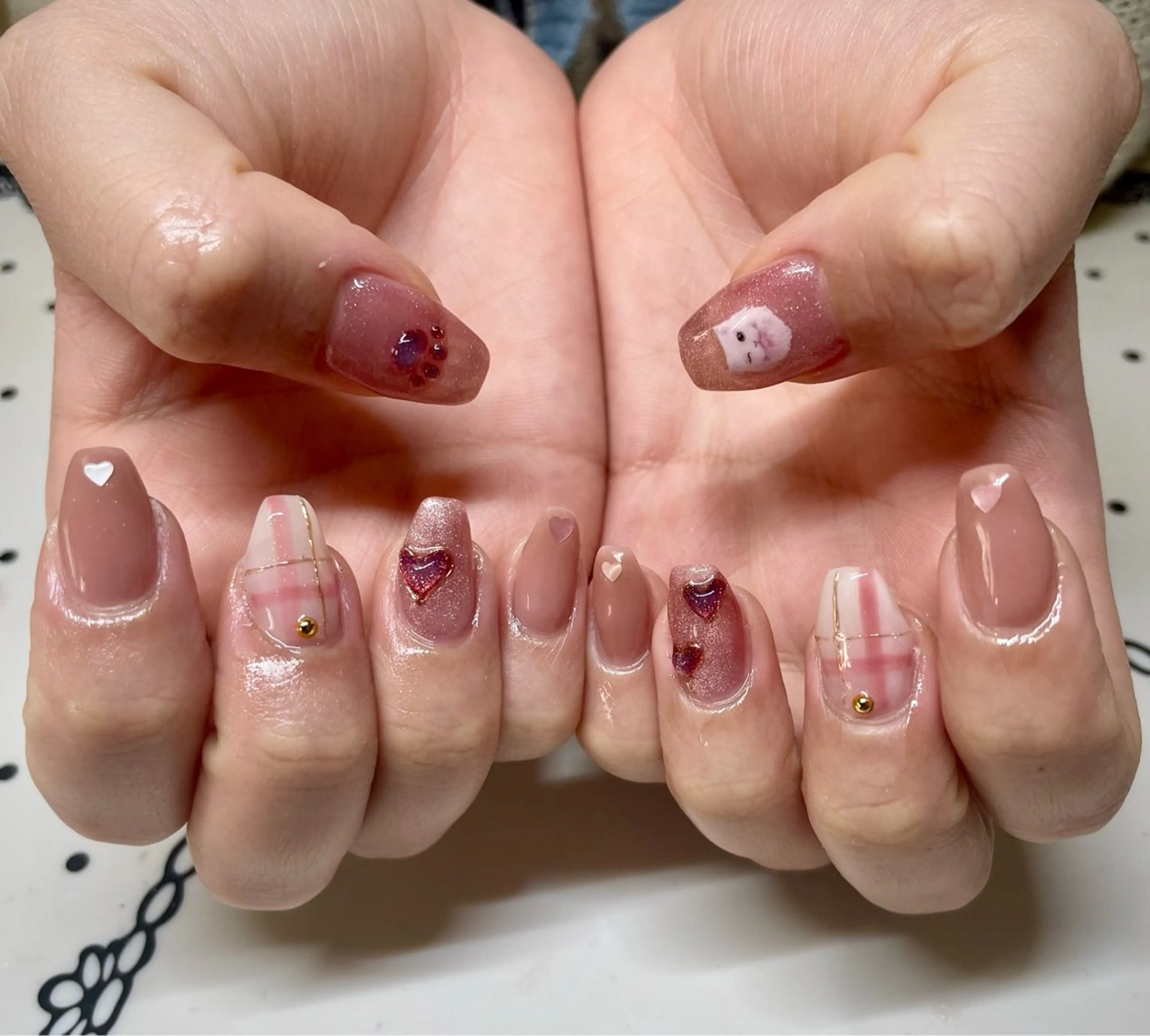 ネイル ハンドネイル nailsalon sugarr所属・nailist cocoのネイルデザイン