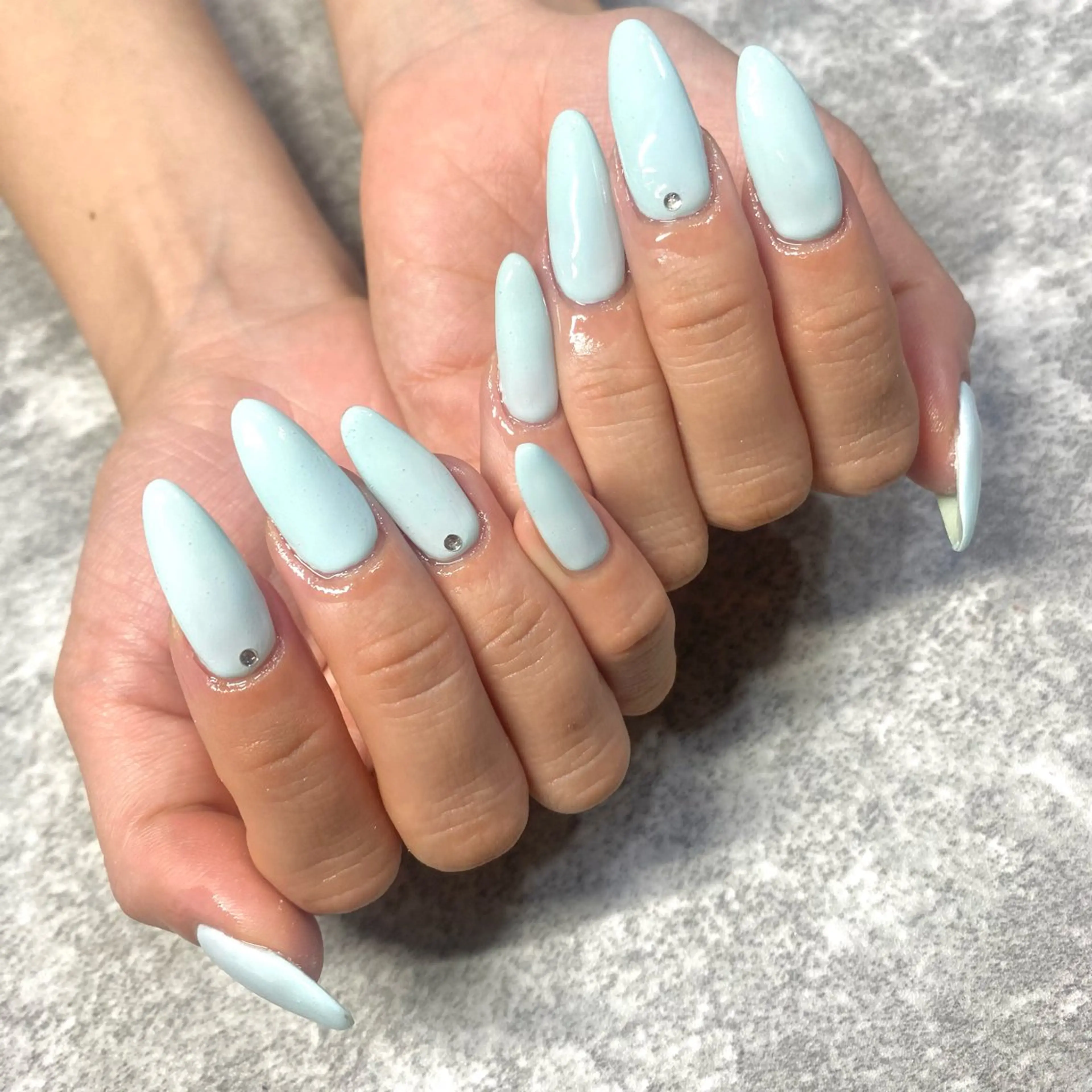 ネイル ブルー パステルネイル その他(ネイル) ★Rinail... .のネイルデザイン