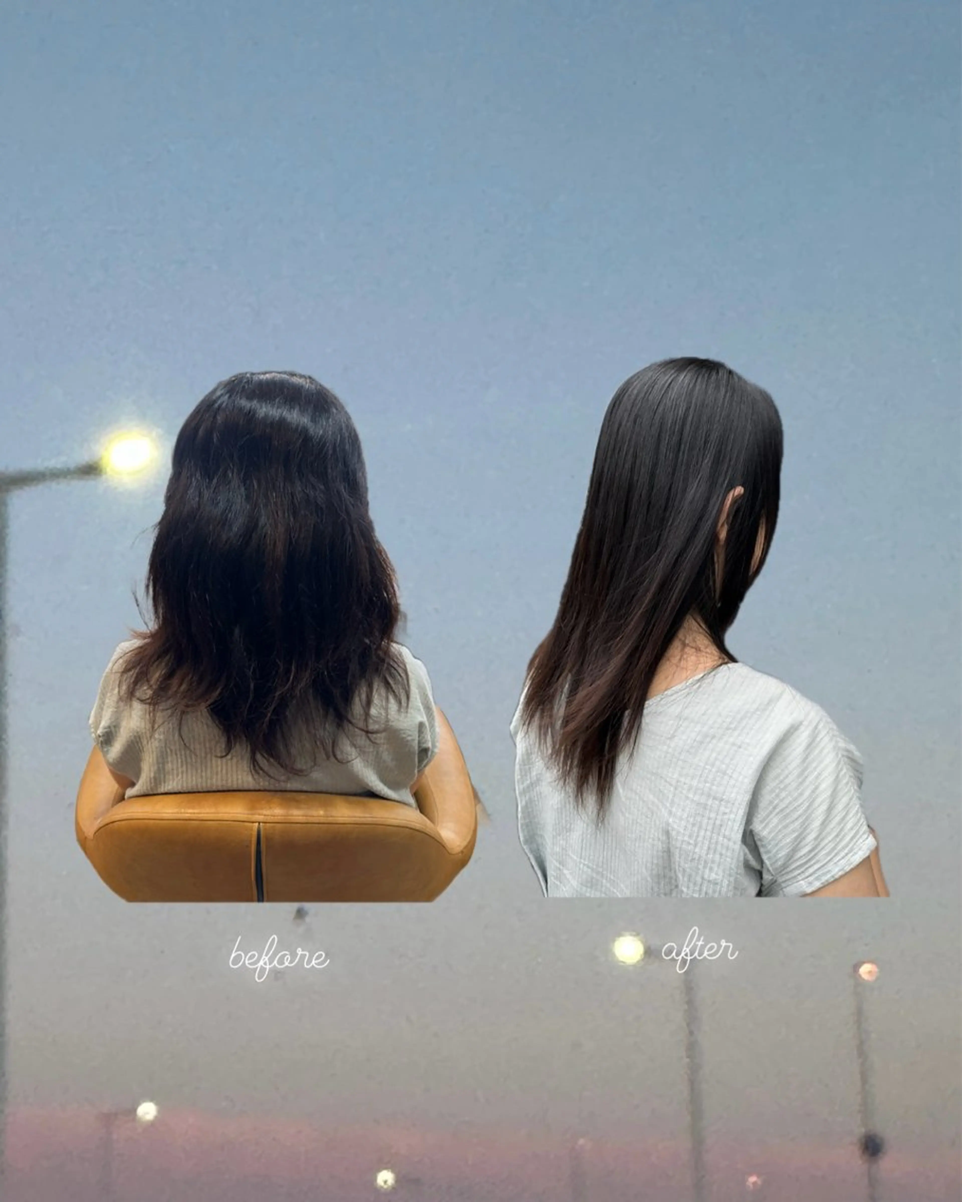 セミロング きたむら ひかりのヘアスタイル