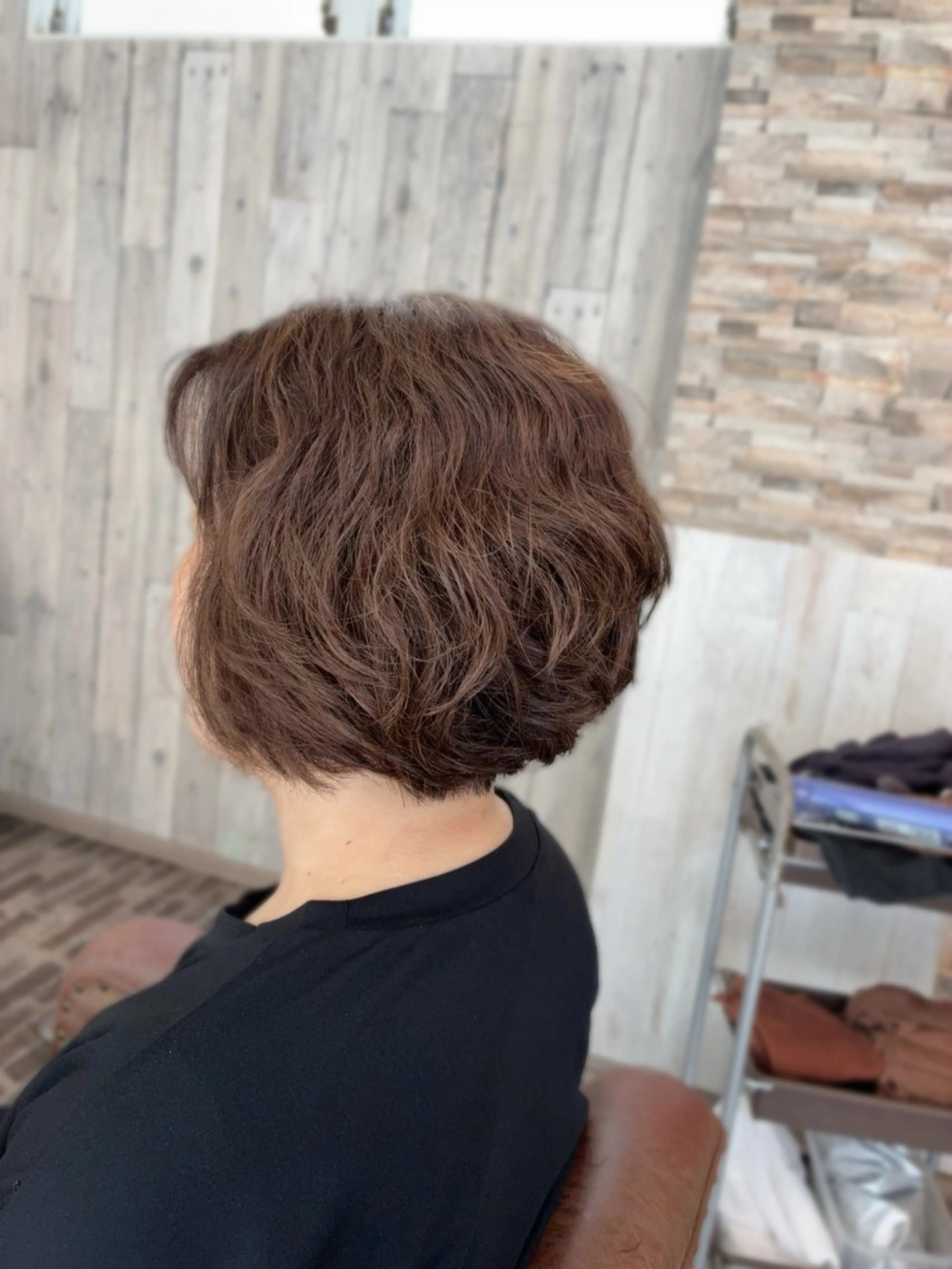 パーマ 柏木 輝仁のヘアスタイル