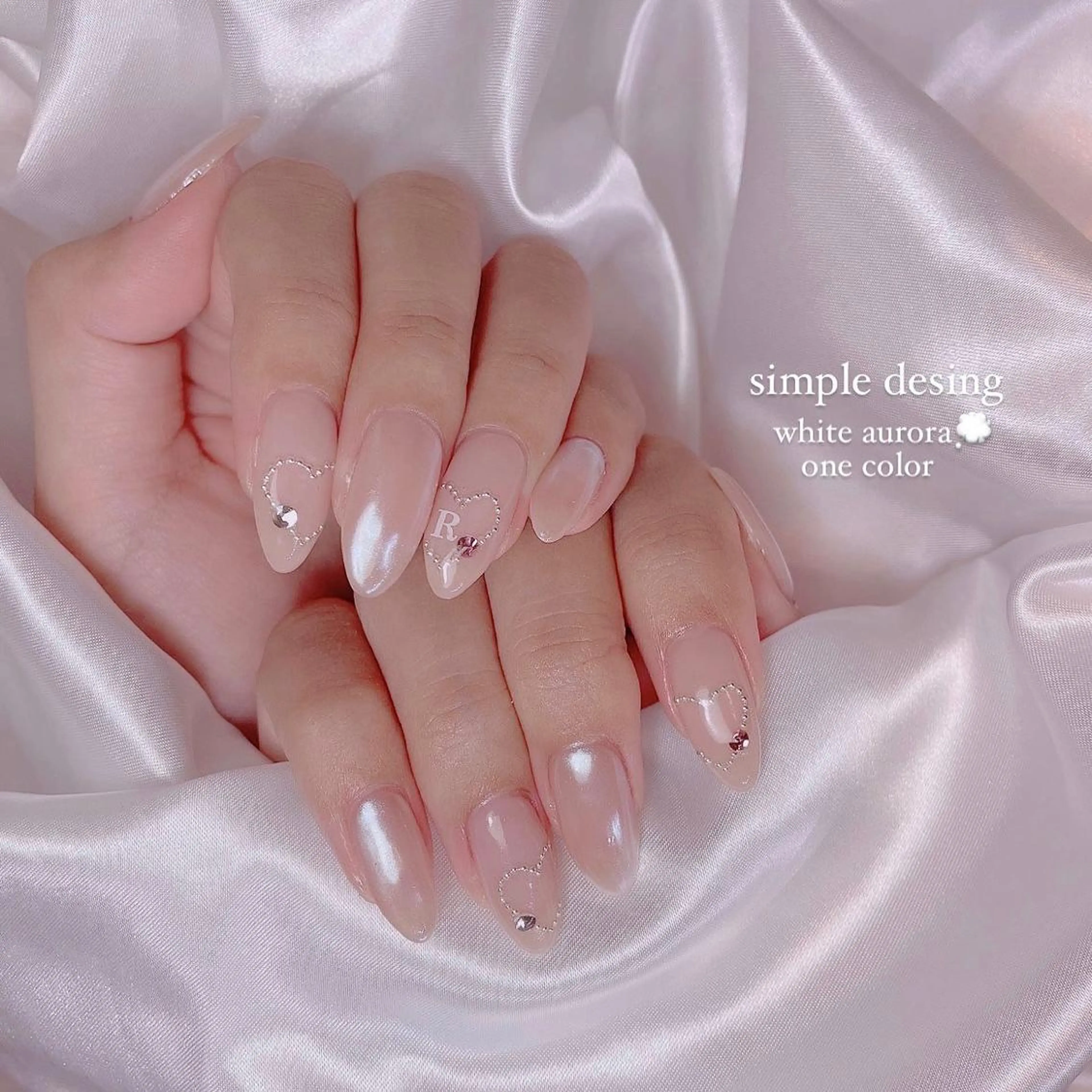 ネイル オーロラネイル Arowa 伊田のネイルデザイン