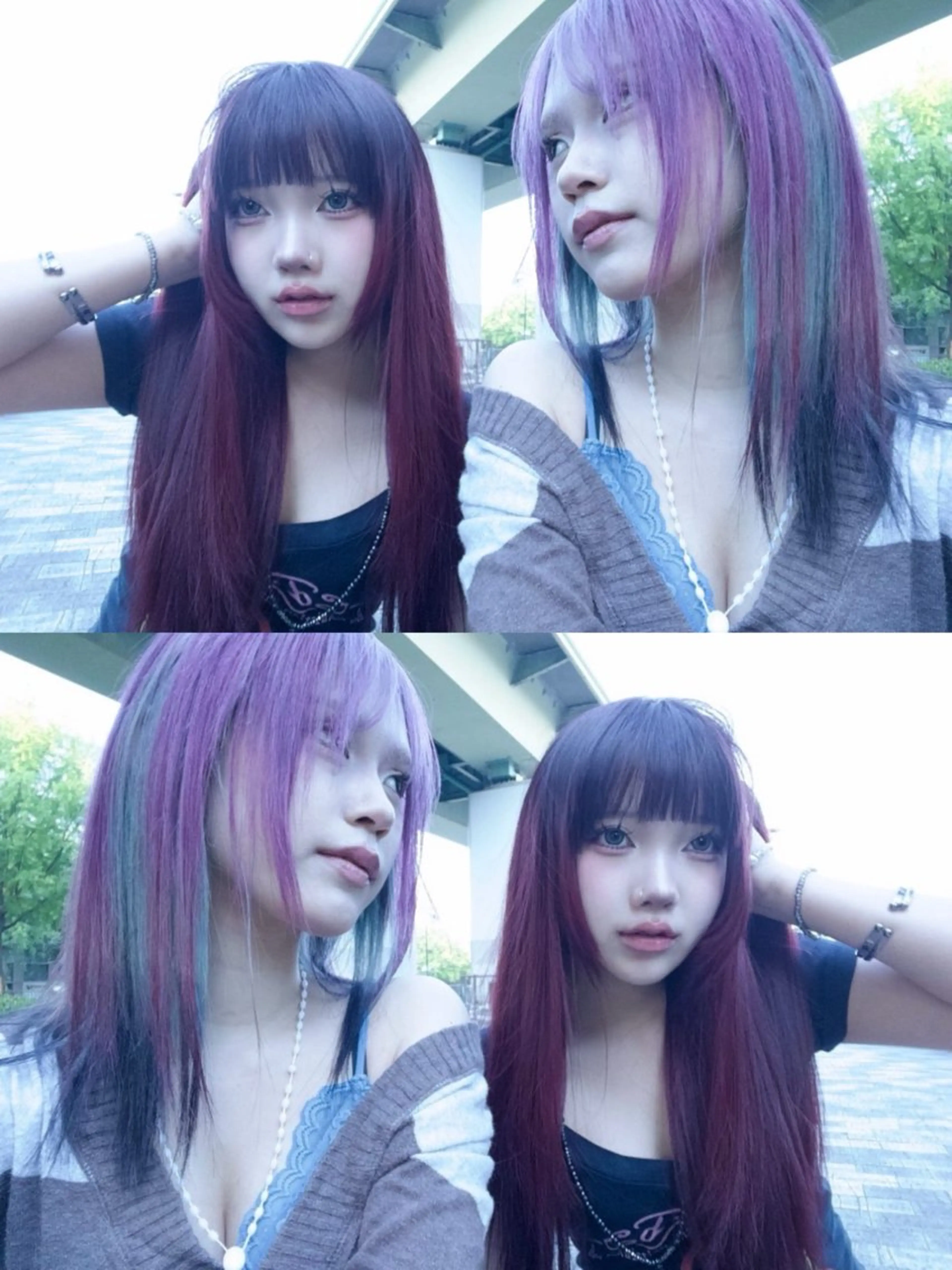 ミディアム カラー 卒業式のヘアスタイル ヘアカラー 名古屋／デザイン／ ブリーチ/松井亮磨のヘアスタイル