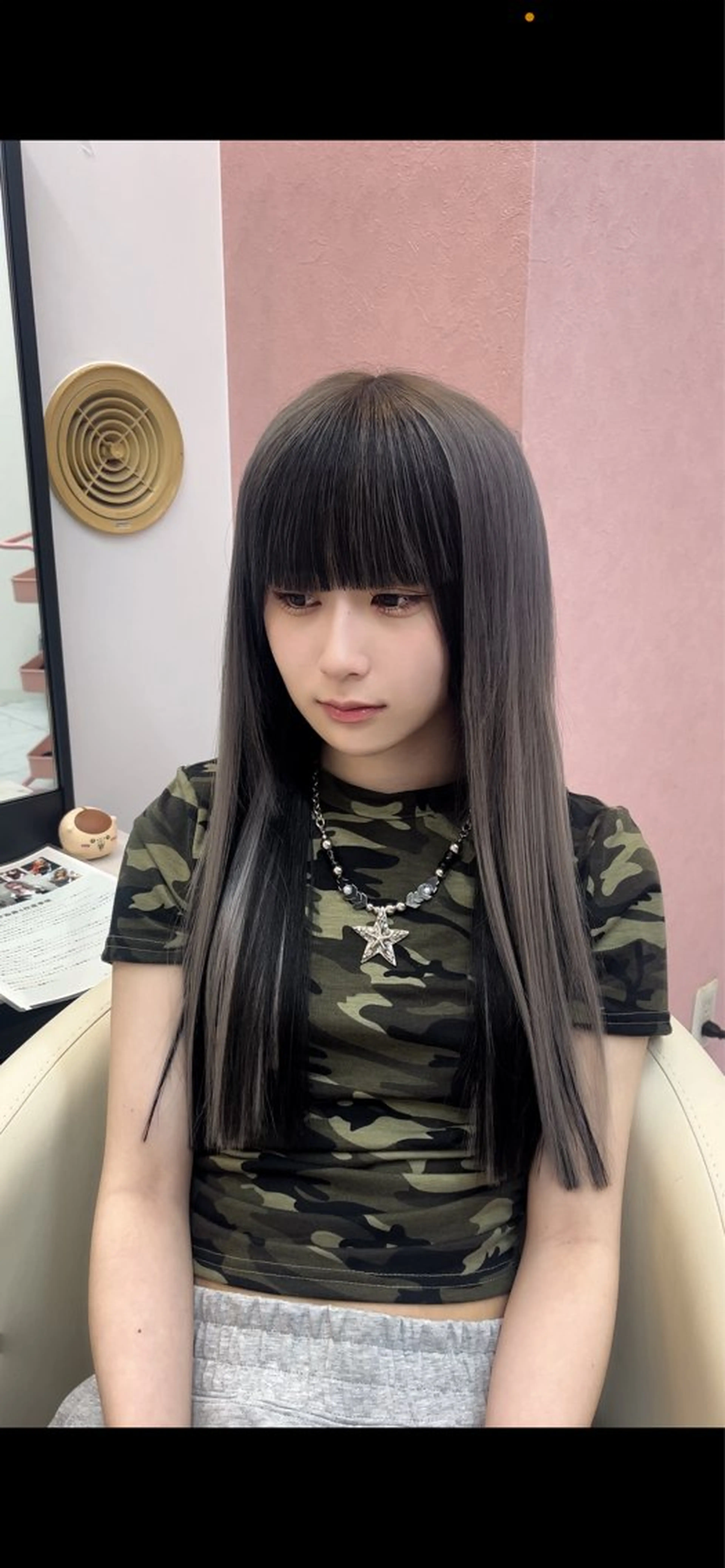 ロング エクステ エクステ M.O.D shibuya店所属・シールエクステ /まる🐺/渋谷のヘアスタイル