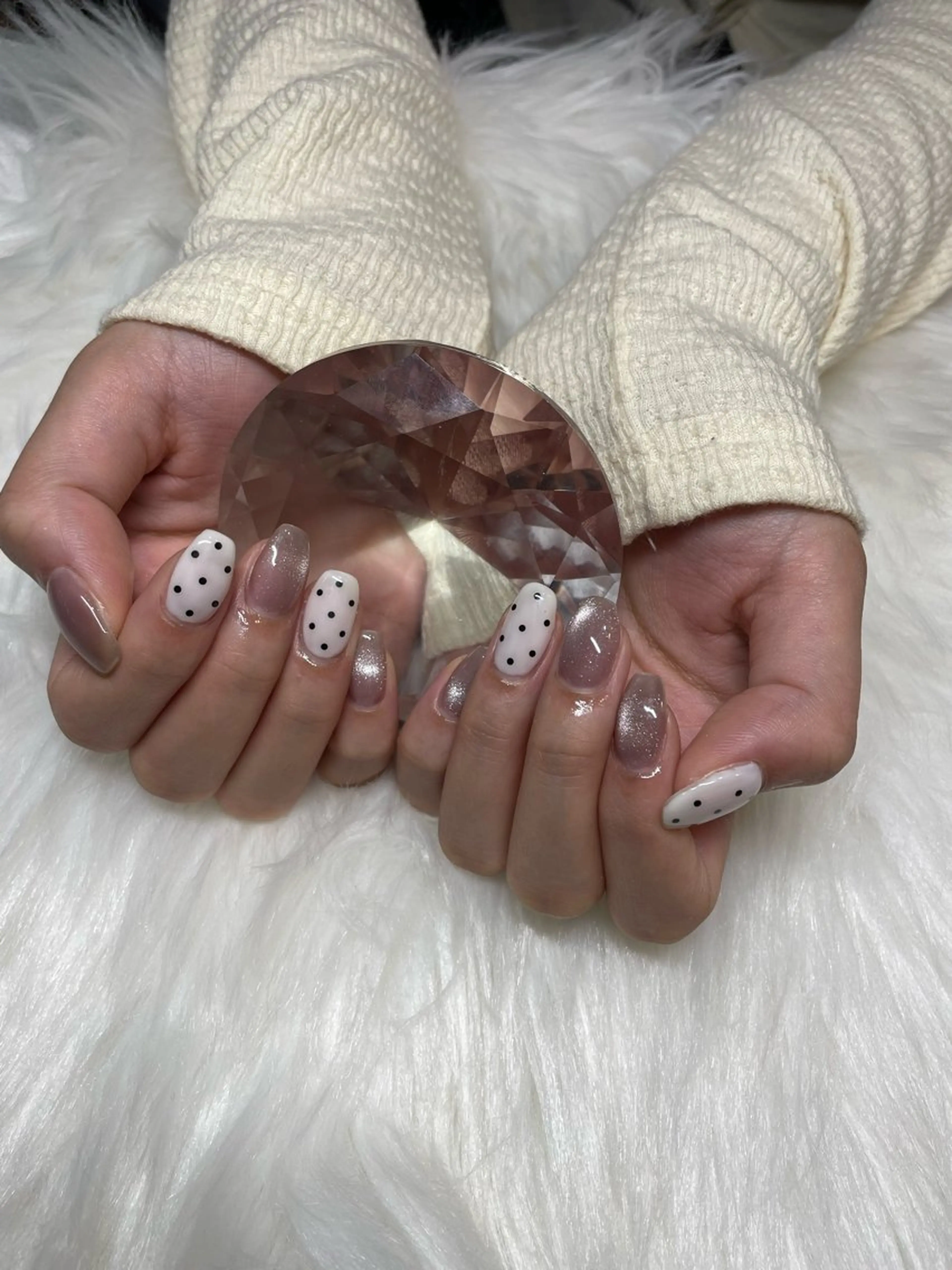 ネイル ドット ハンドネイル RAMU 【cutill】のネイルデザイン