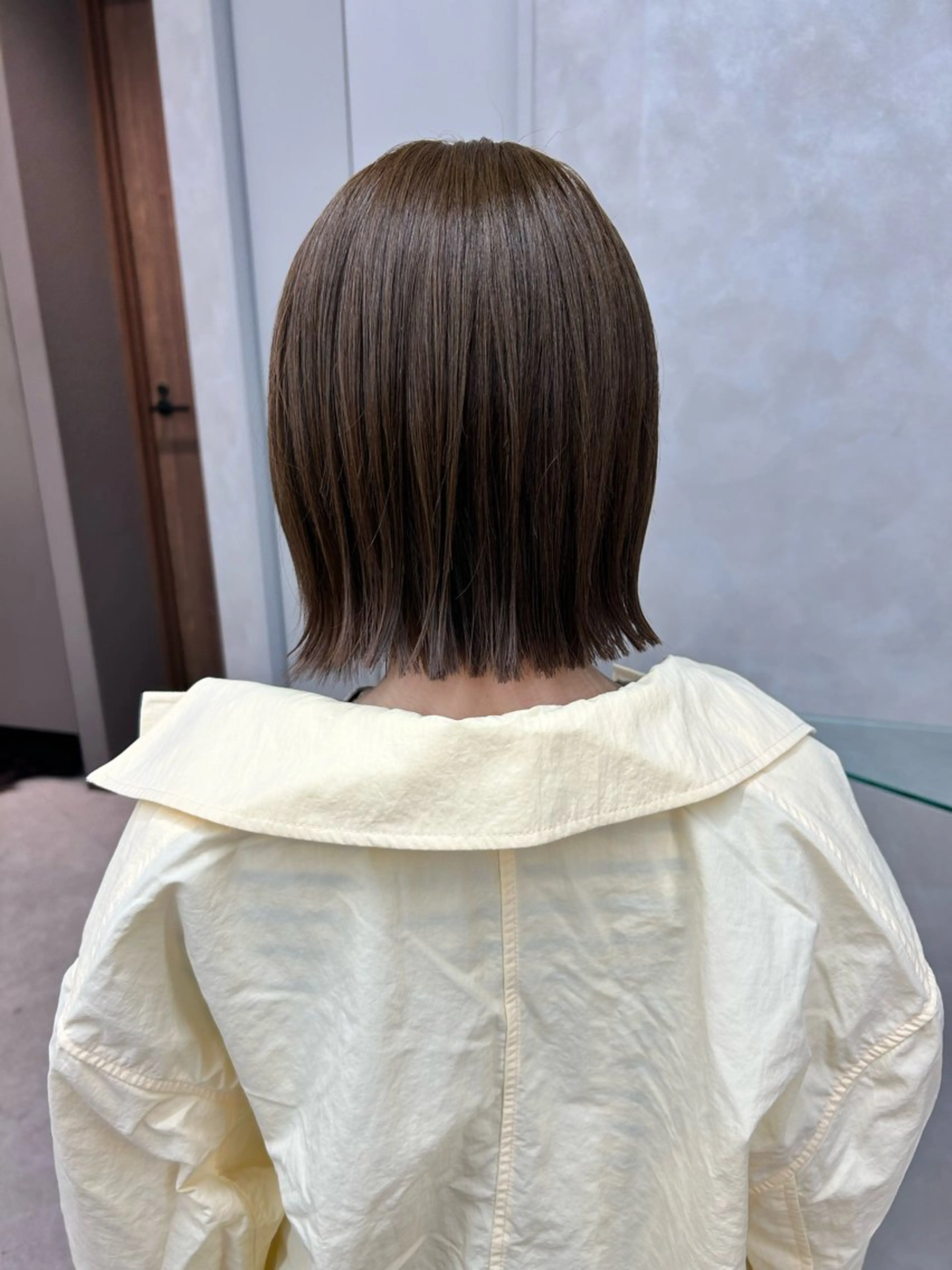 ショート ルネ所属・ショートヘア 縮毛矯正/福田梢のヘアスタイル