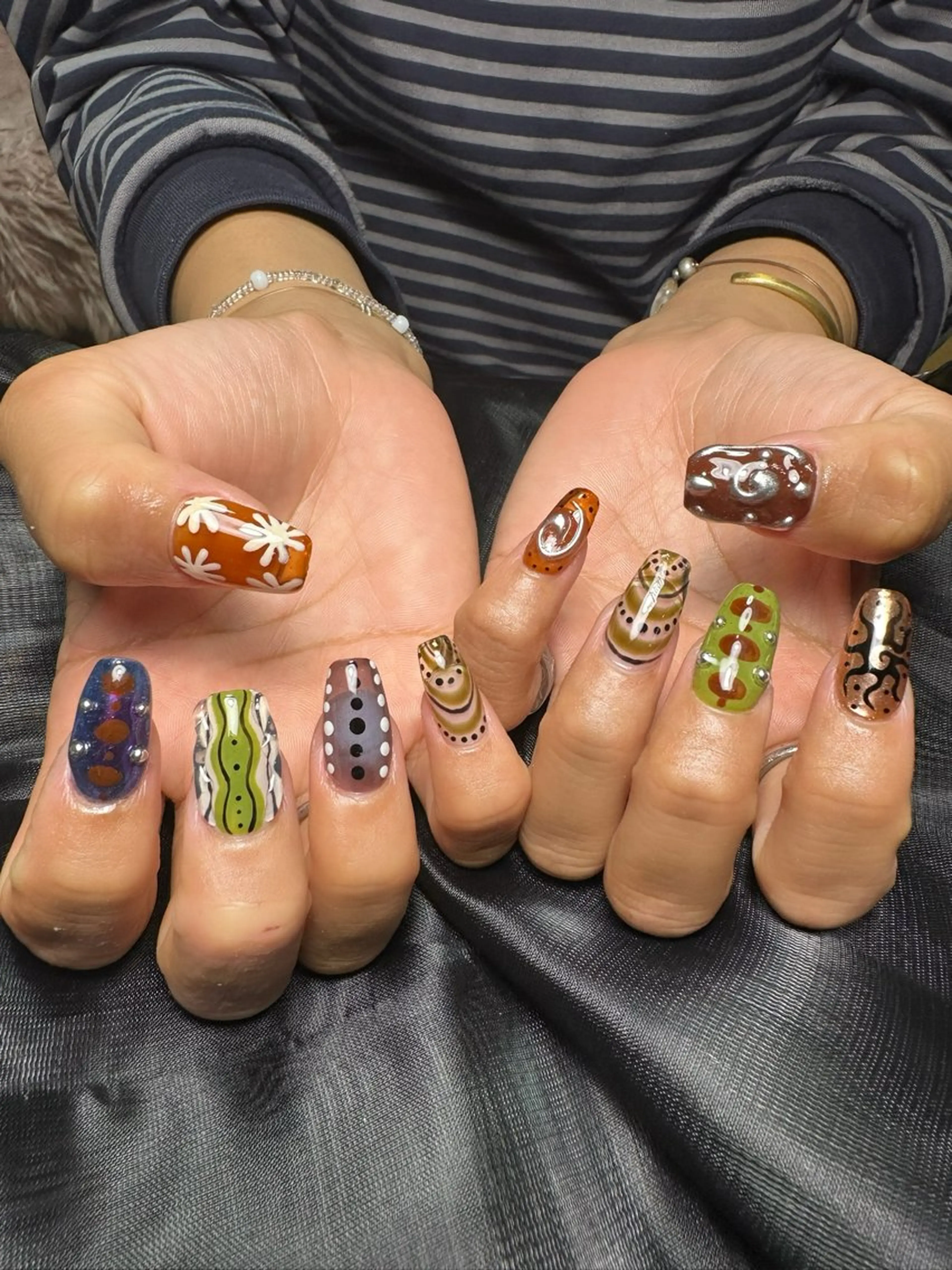 ネイル アートネイル ハンドネイル 上原 悠紀のネイルデザイン