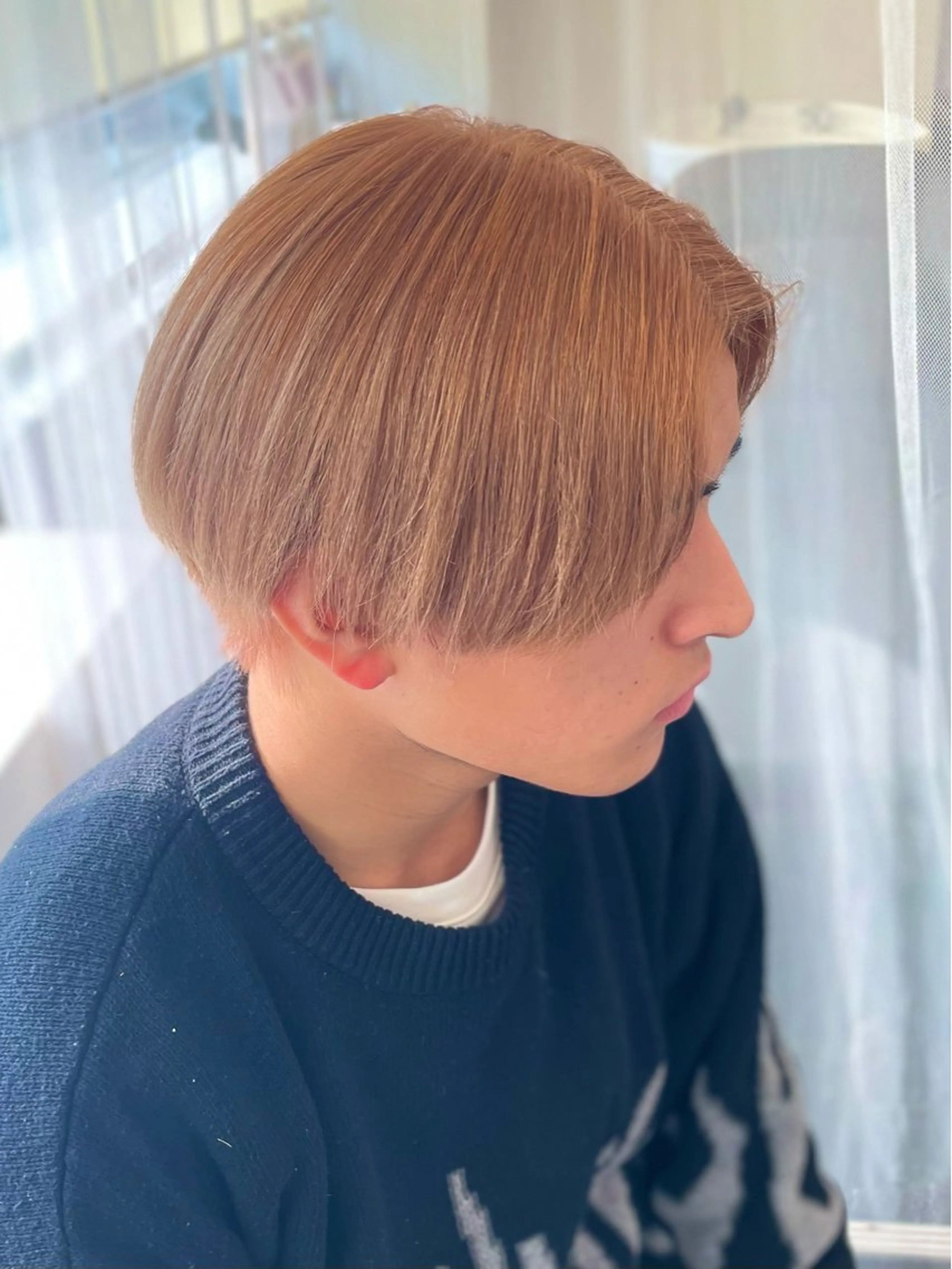 カラー メンズ ヘアカラー トリートメント GaKu/ハイトーン /ブリーチ/ブロンドのヘアスタイル