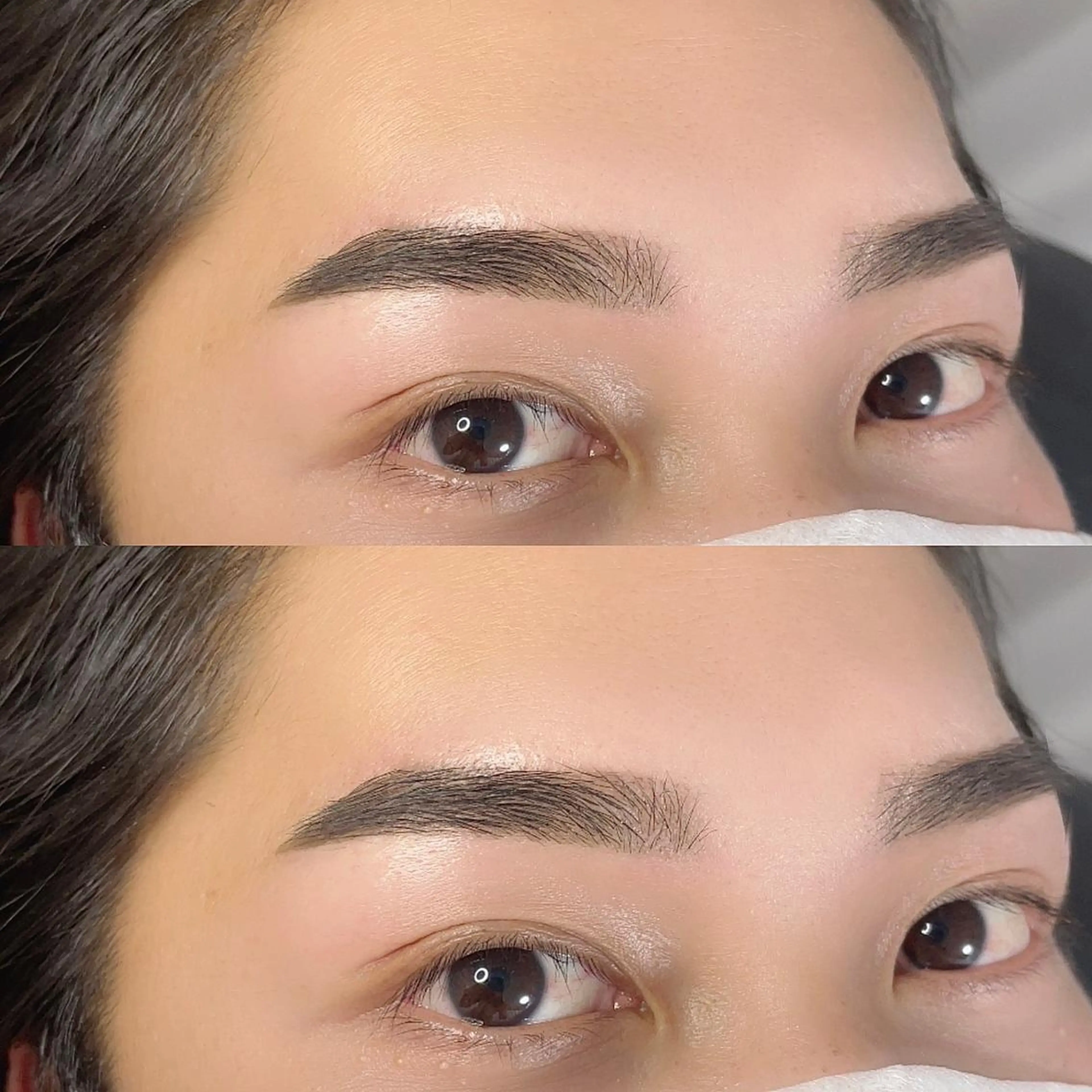 アイブロウ ハリウッドブロウリフト 眉毛ワックス脱毛 Heileebrow 天神店 hana💟のマツエク・マツパデザイン