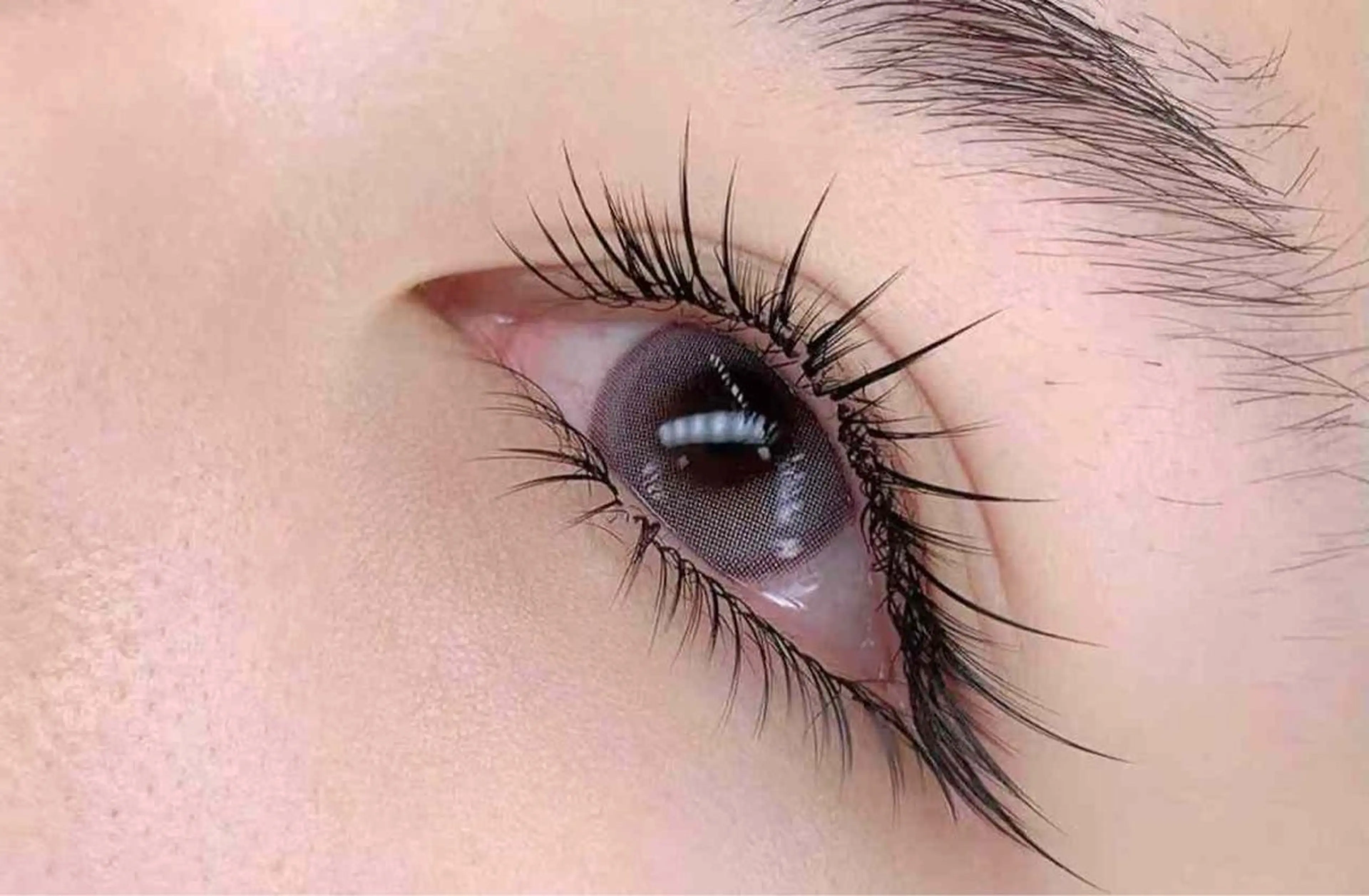 マツエク・マツパ カラーマツエク ボリュームラッシュ ワンホンマツエク アベ カカのマツエク・マツパデザイン