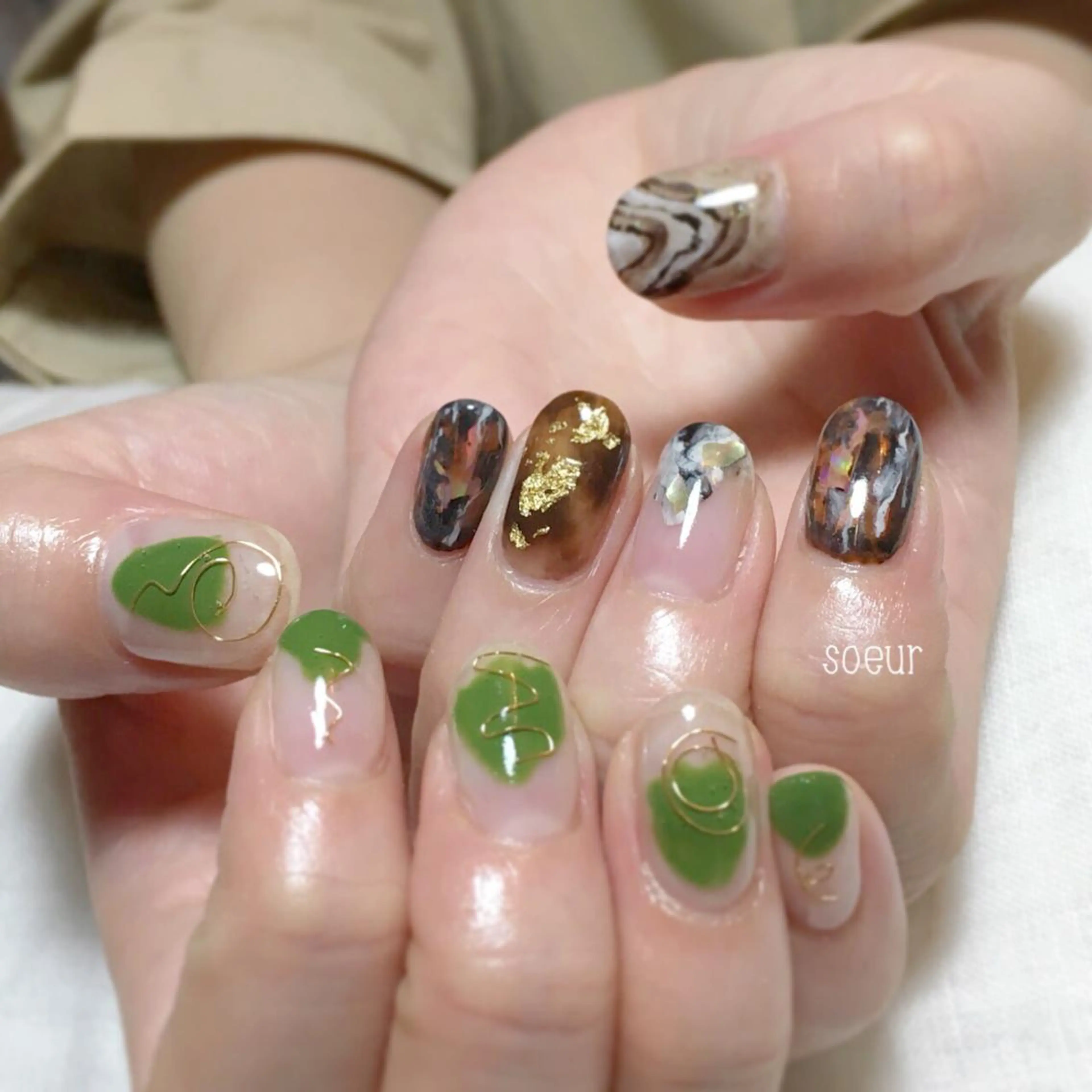 ネイル soeur_ 武蔵浦和のネイルデザイン