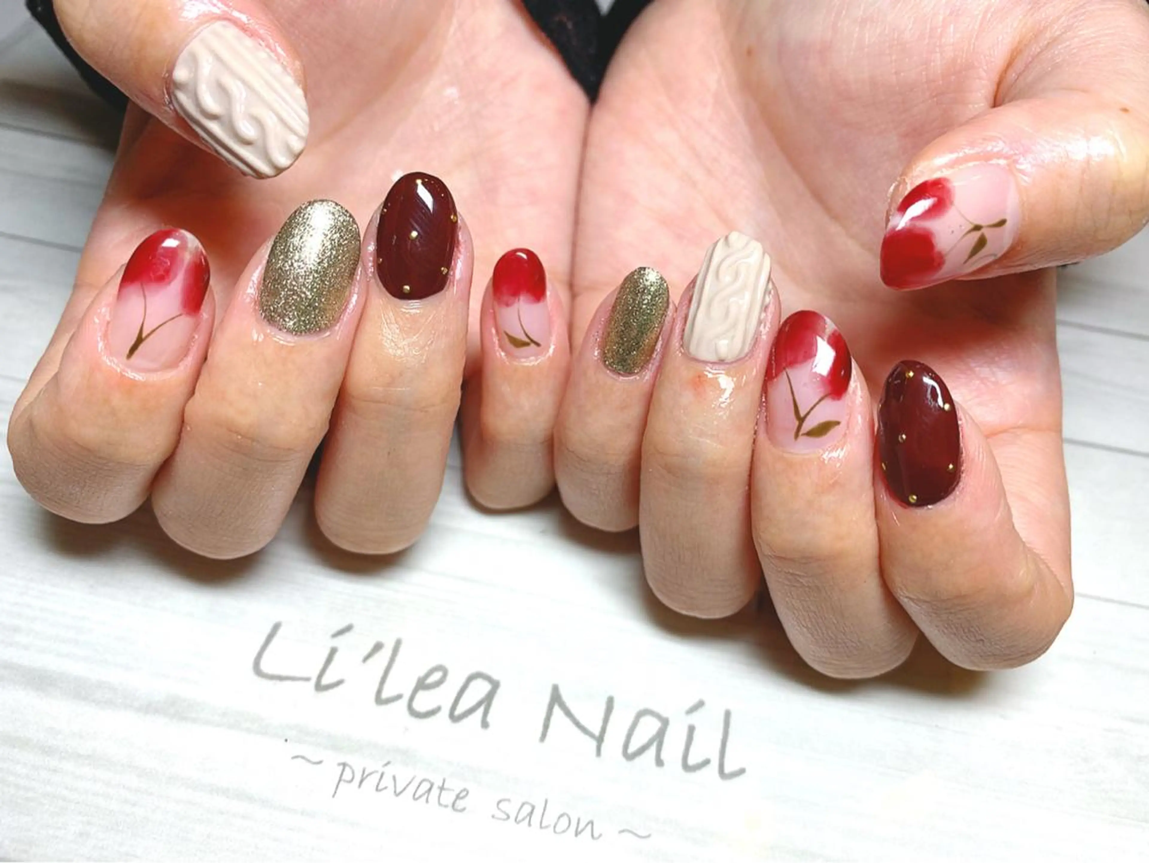 ネイル Li'leaNail AINAのネイルデザイン
