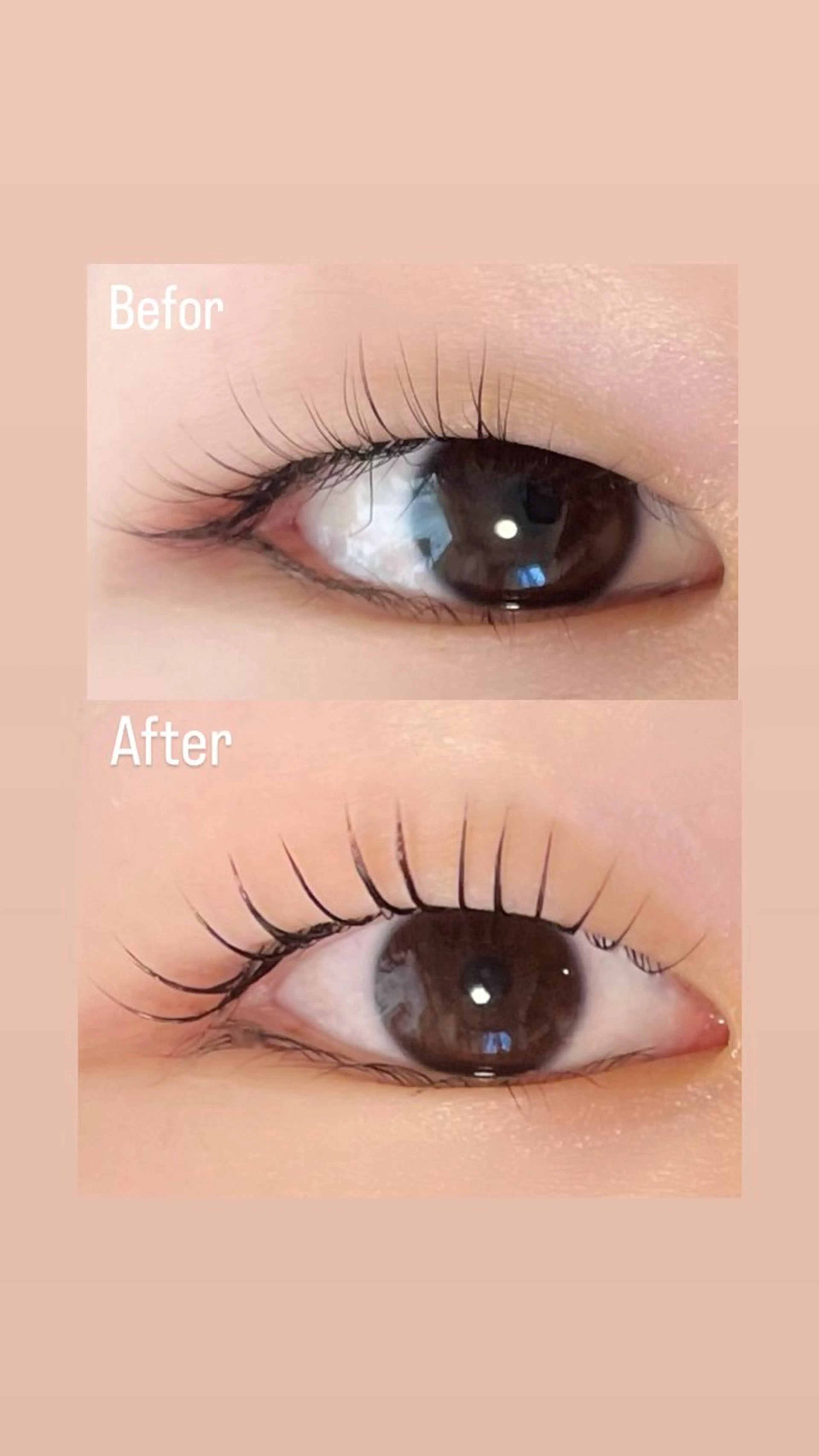 マツエク・マツパ RINO 🫧のマツエク・マツパデザイン