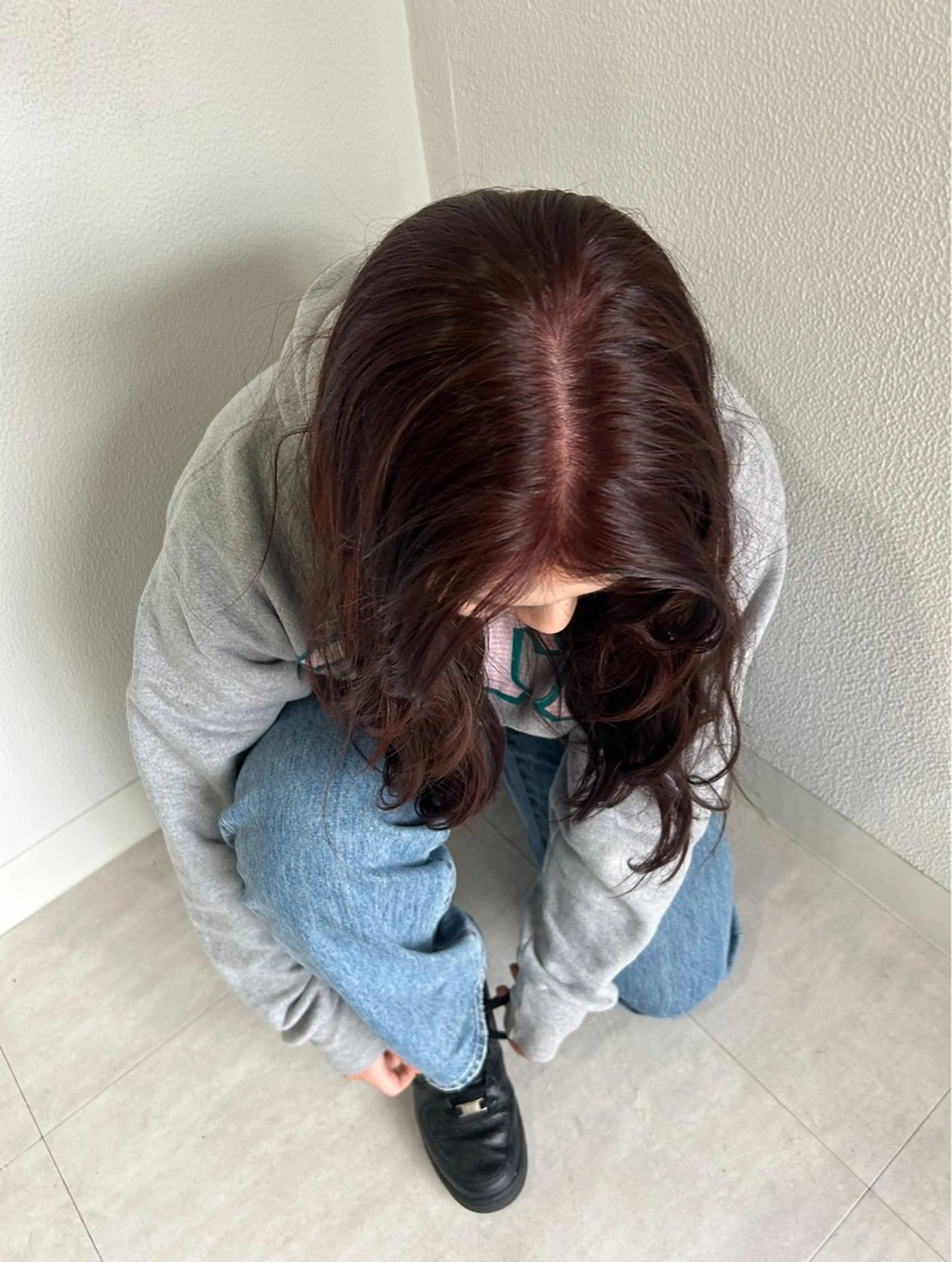 カラー Le'a谷町✨ ムラタユナのヘアスタイル