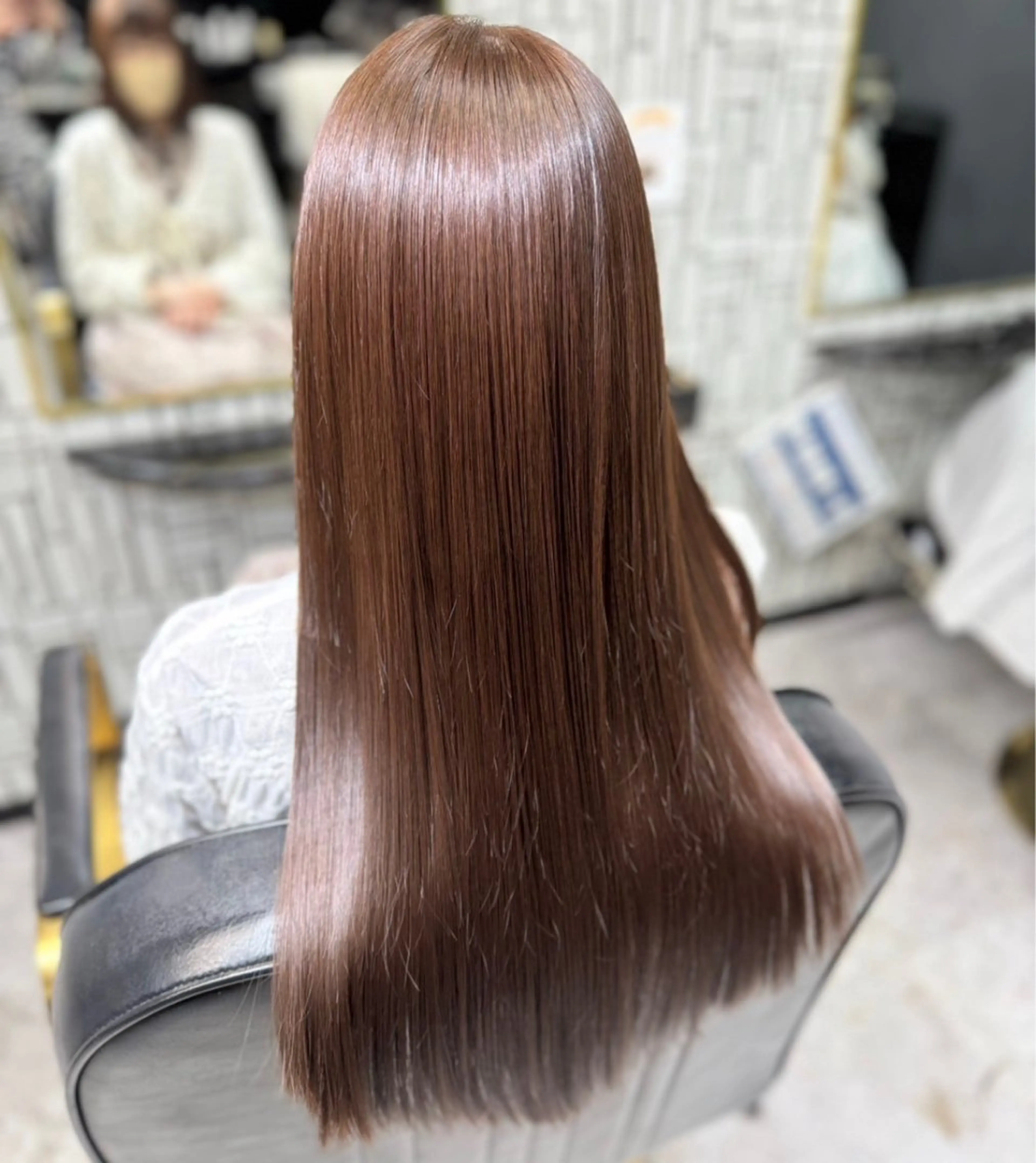 ロング ヘアカラー Charm久留米所属・冨吉 咲笑のヘアスタイル