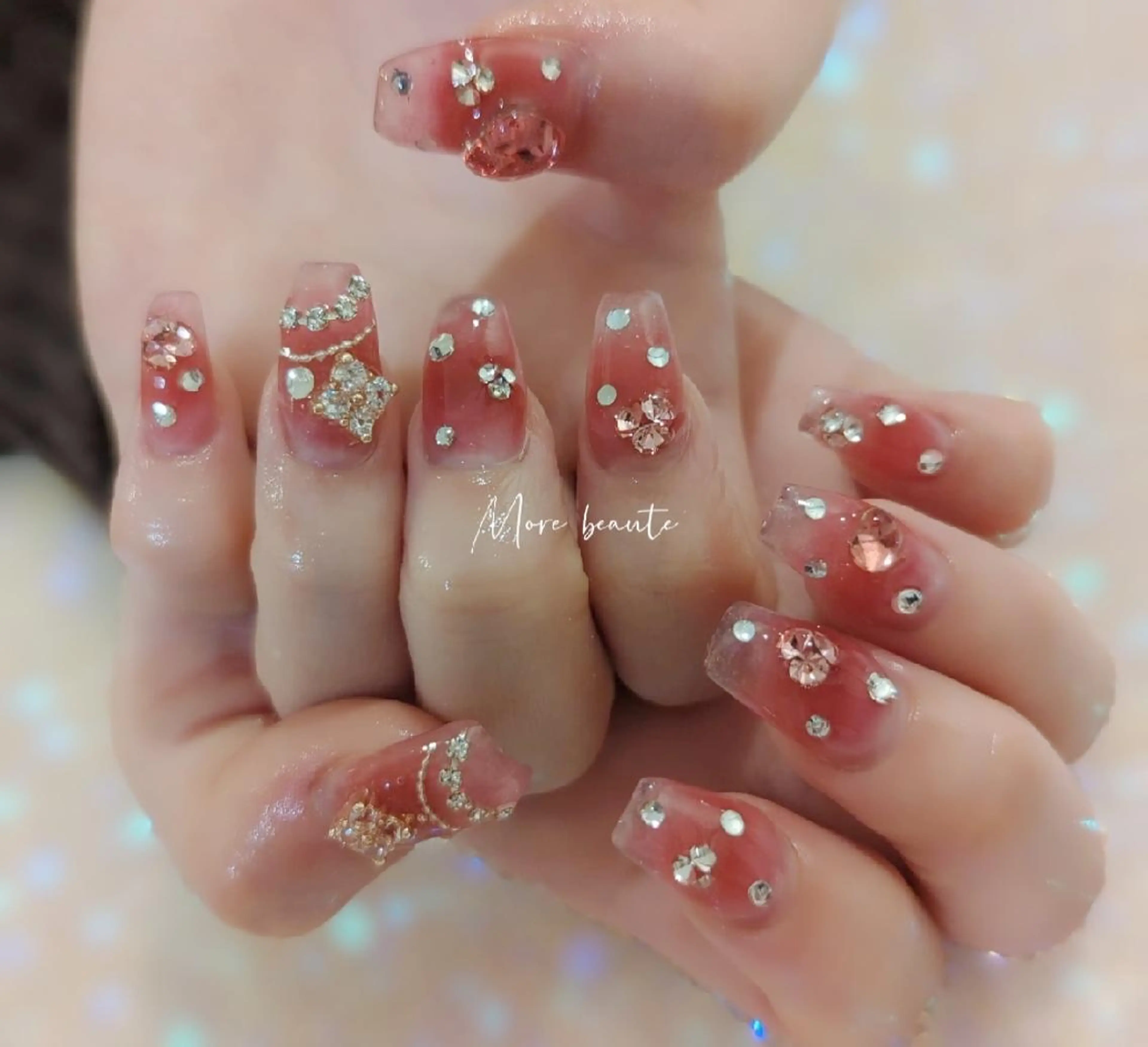 ネイル ハンドネイル I LOVE ME  NAIL.｡.:*♡のネイルデザイン