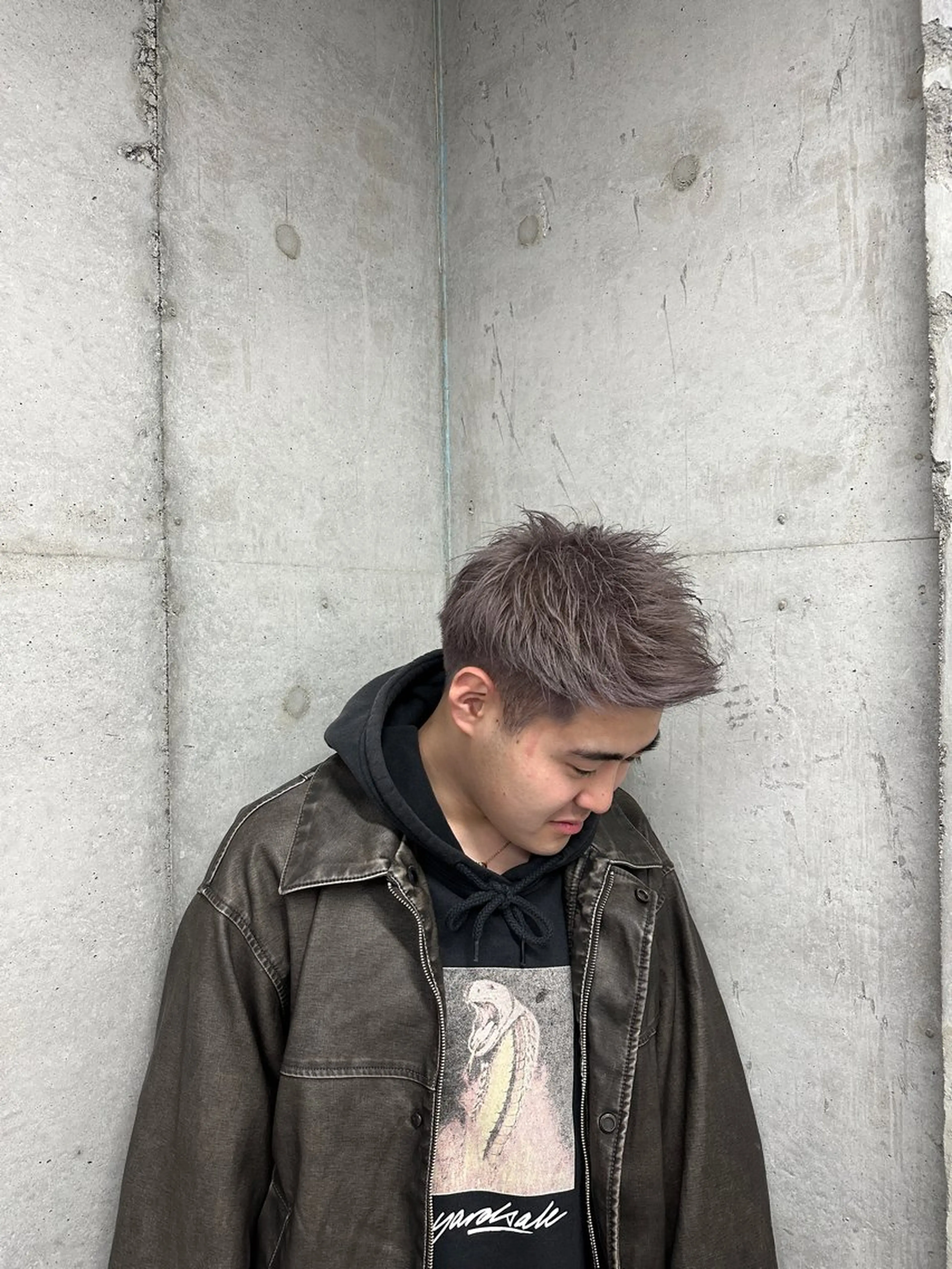 カラー メンズ peqss/ keita🏄‍♂️のヘアスタイル