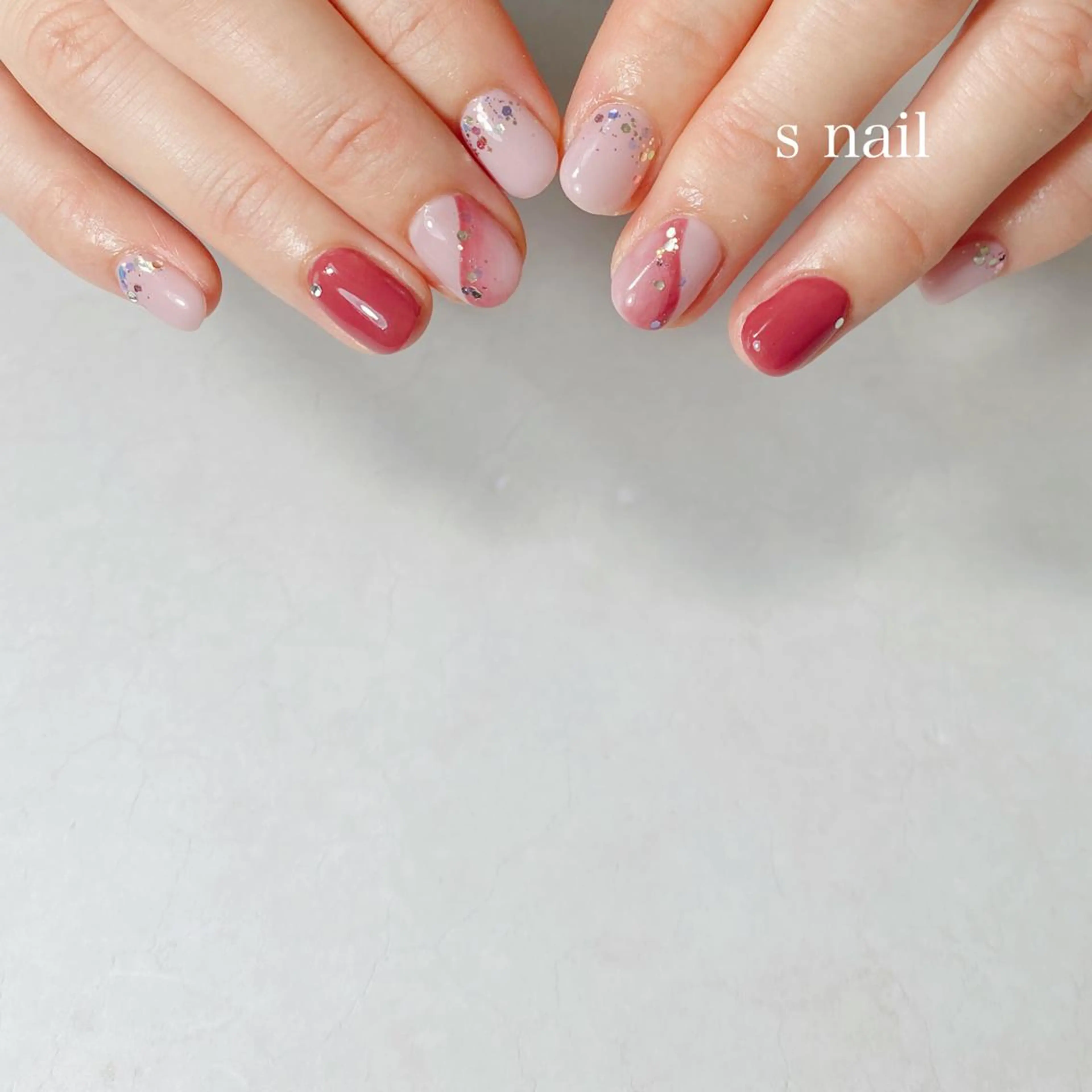ネイル ハンドネイル s nail さとよしみゆきのネイルデザイン