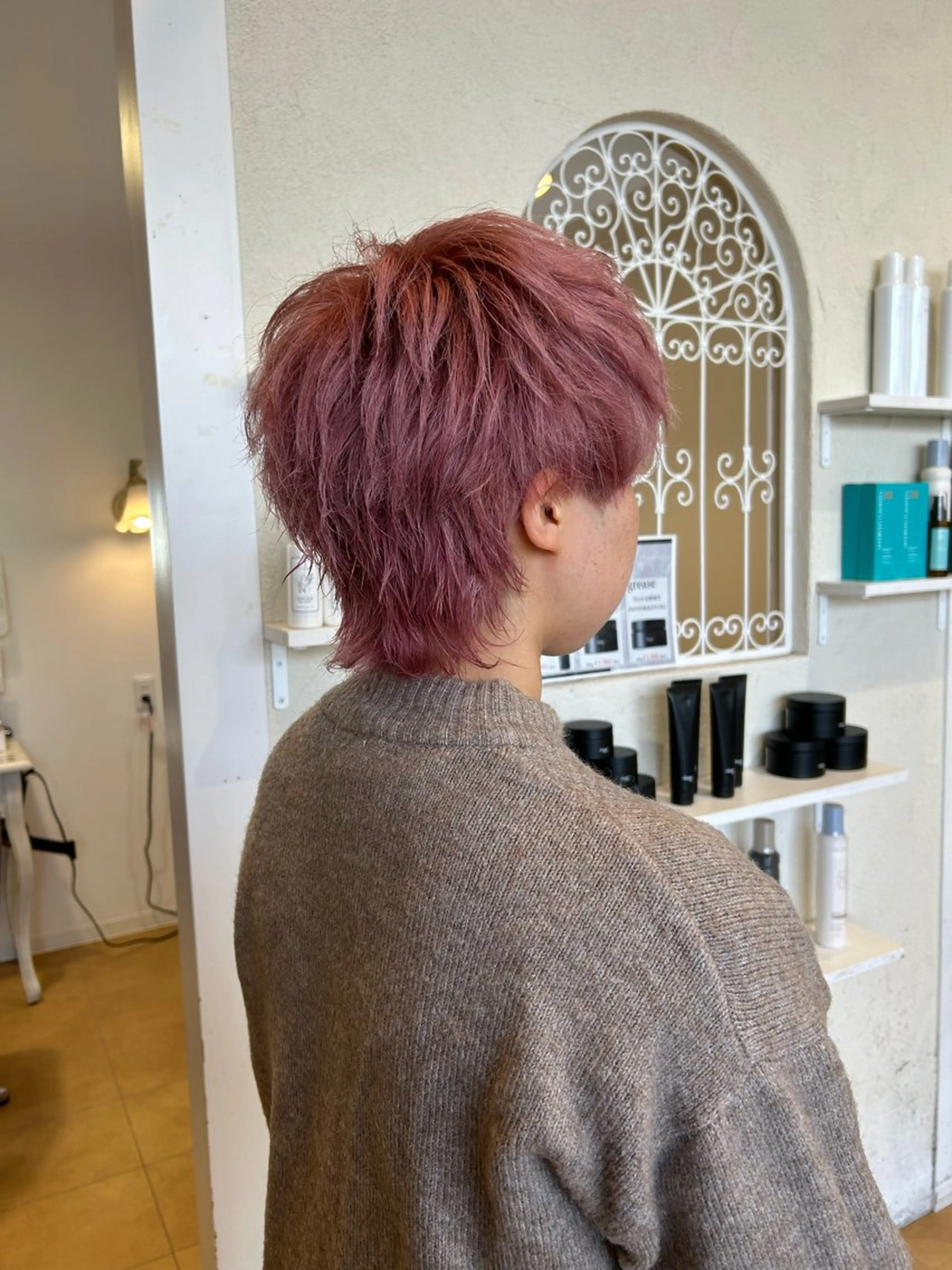 カラー ヘアカラー 今中 紗英のヘアスタイル
