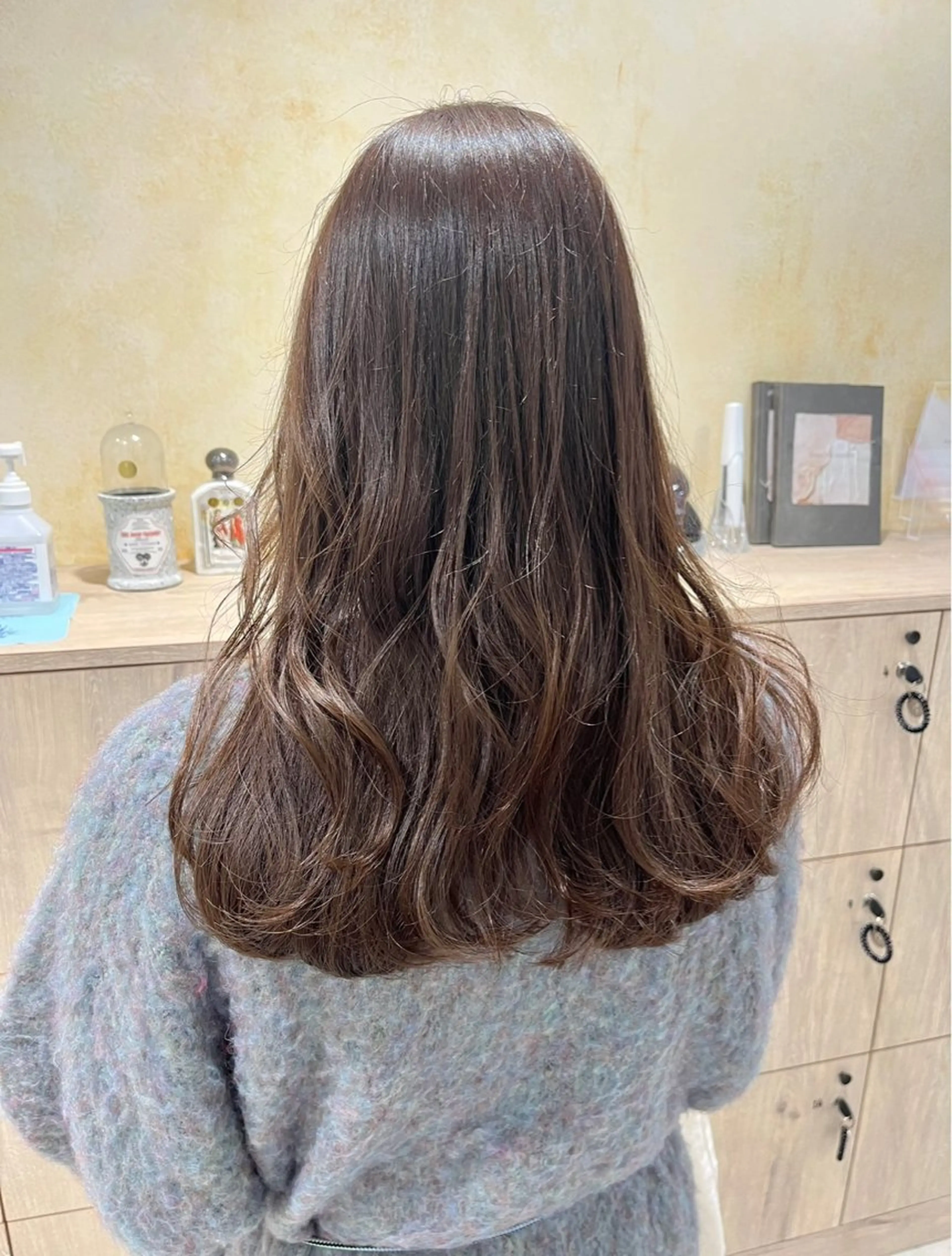 ロング カラー カット ヘアカラー トリートメント ボブ/美髪矯正 /佐藤　奈巳のヘアスタイル