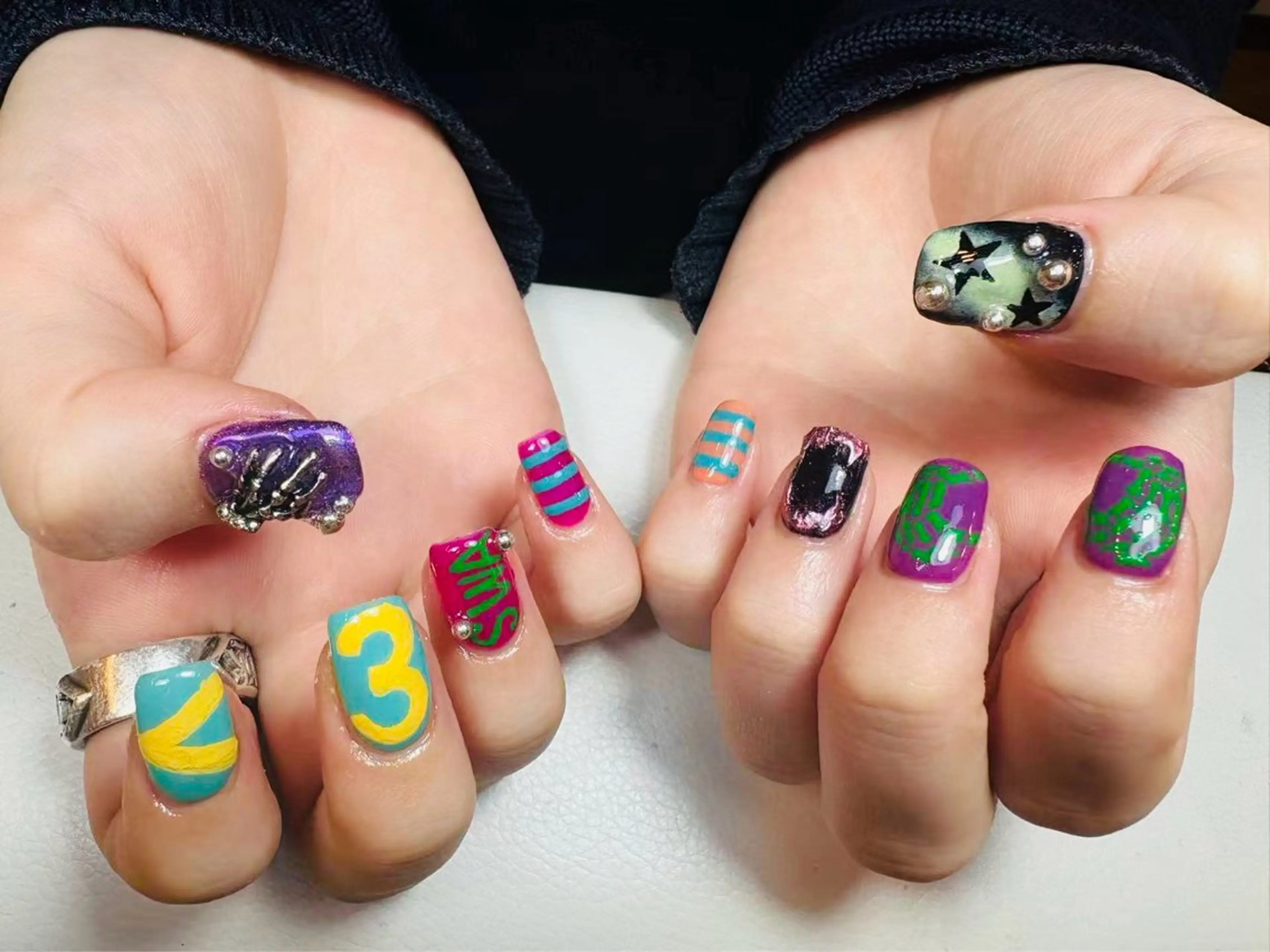 ネイル ハンドネイル リセス 高田馬場のネイルデザイン