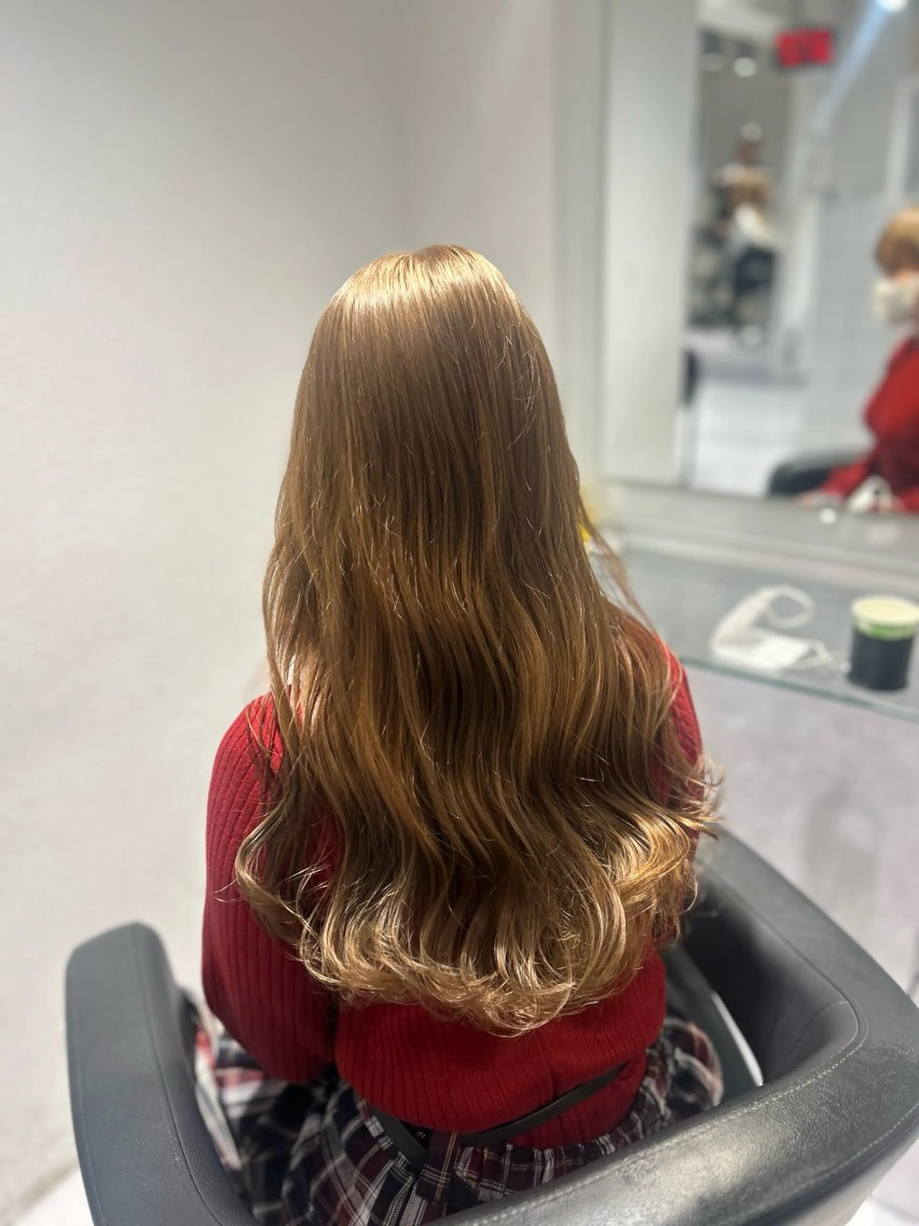 ロング カラー ヘアカラー トリートメント 表参道/透明感カラー /暗髪/ジュキヤのヘアスタイル