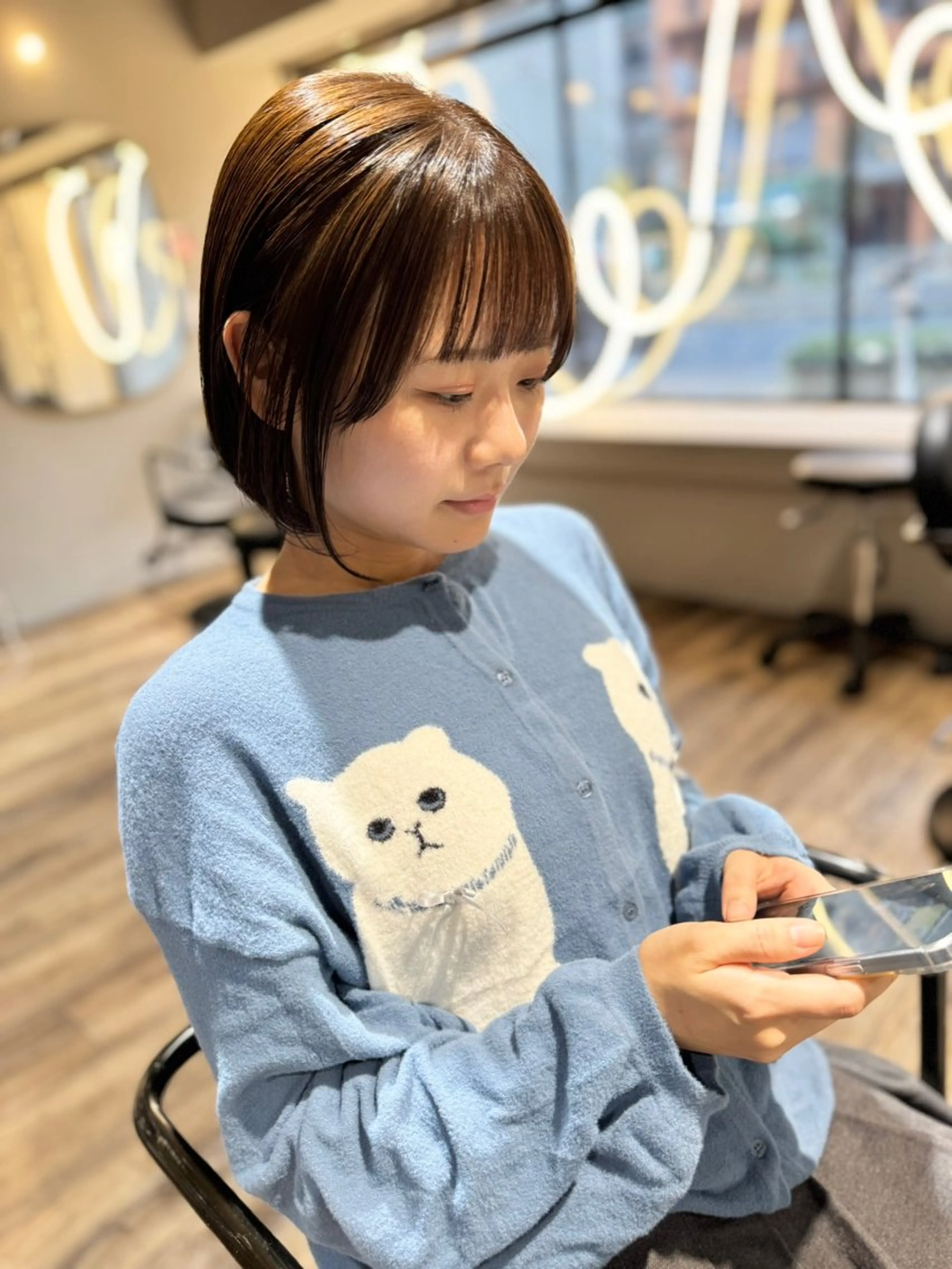 ショート カット ヘアカラー 【天満1艶髪】潤艶/ 髪質改善🌹釣本竜哉のヘアスタイル