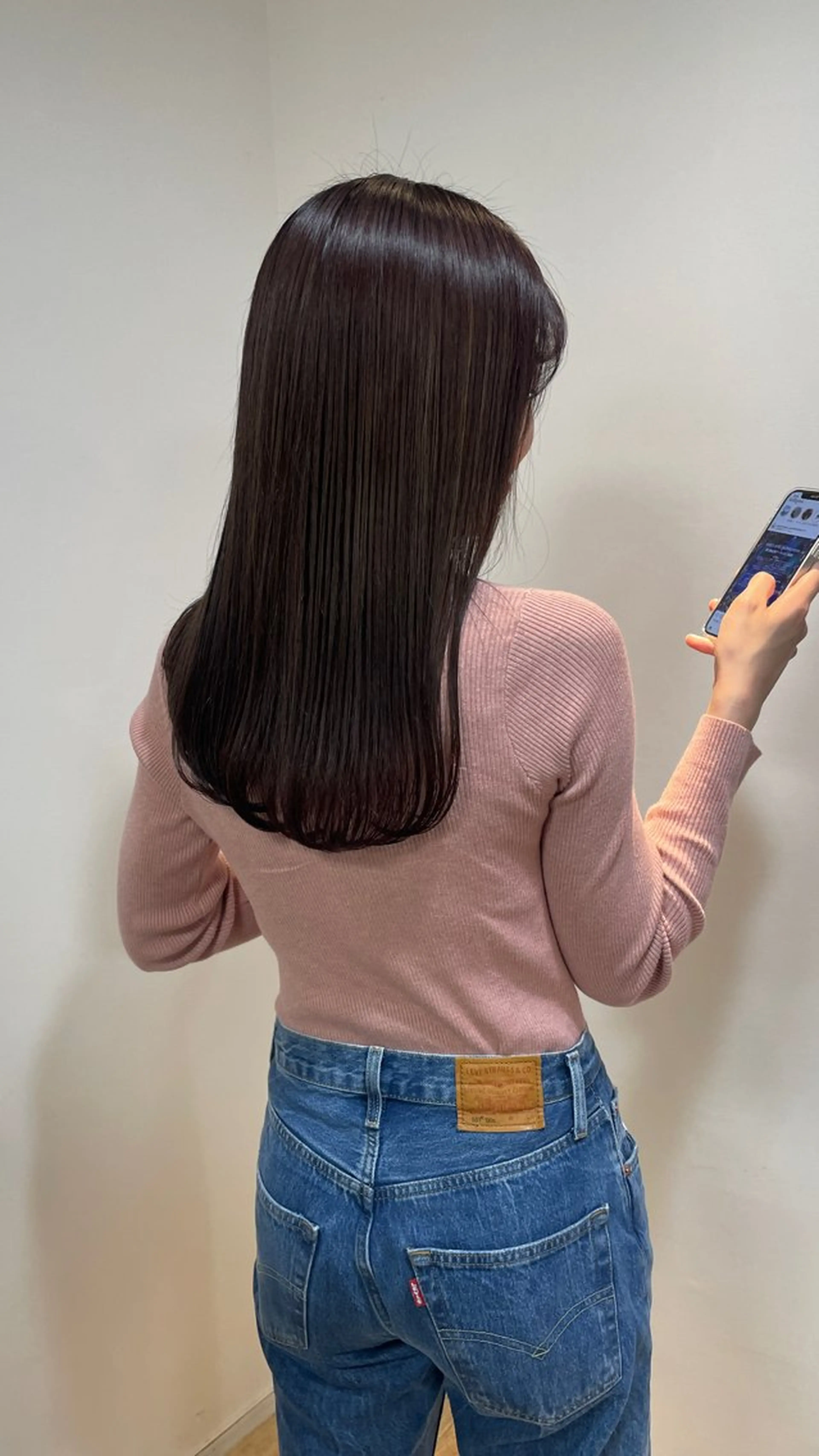 ロング カラー カット ヘアカラー トリートメント 表参道/髪質改善・ 透明感 colorのヘアスタイル