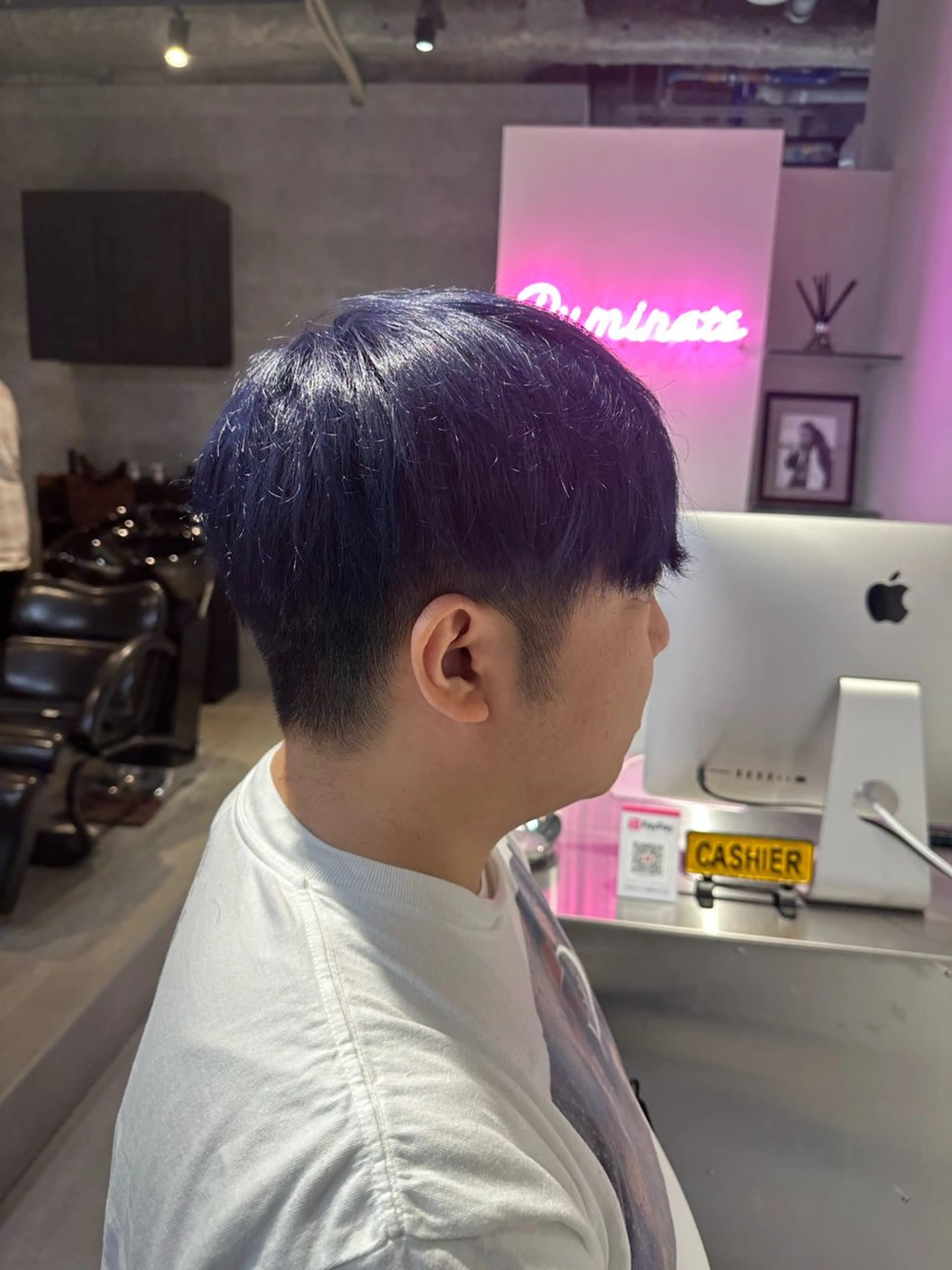 ショート カラー メンズ カット ヘアカラー トリートメント 🪞個室サロン/韓国 艶髪/keito🪞のヘアスタイル