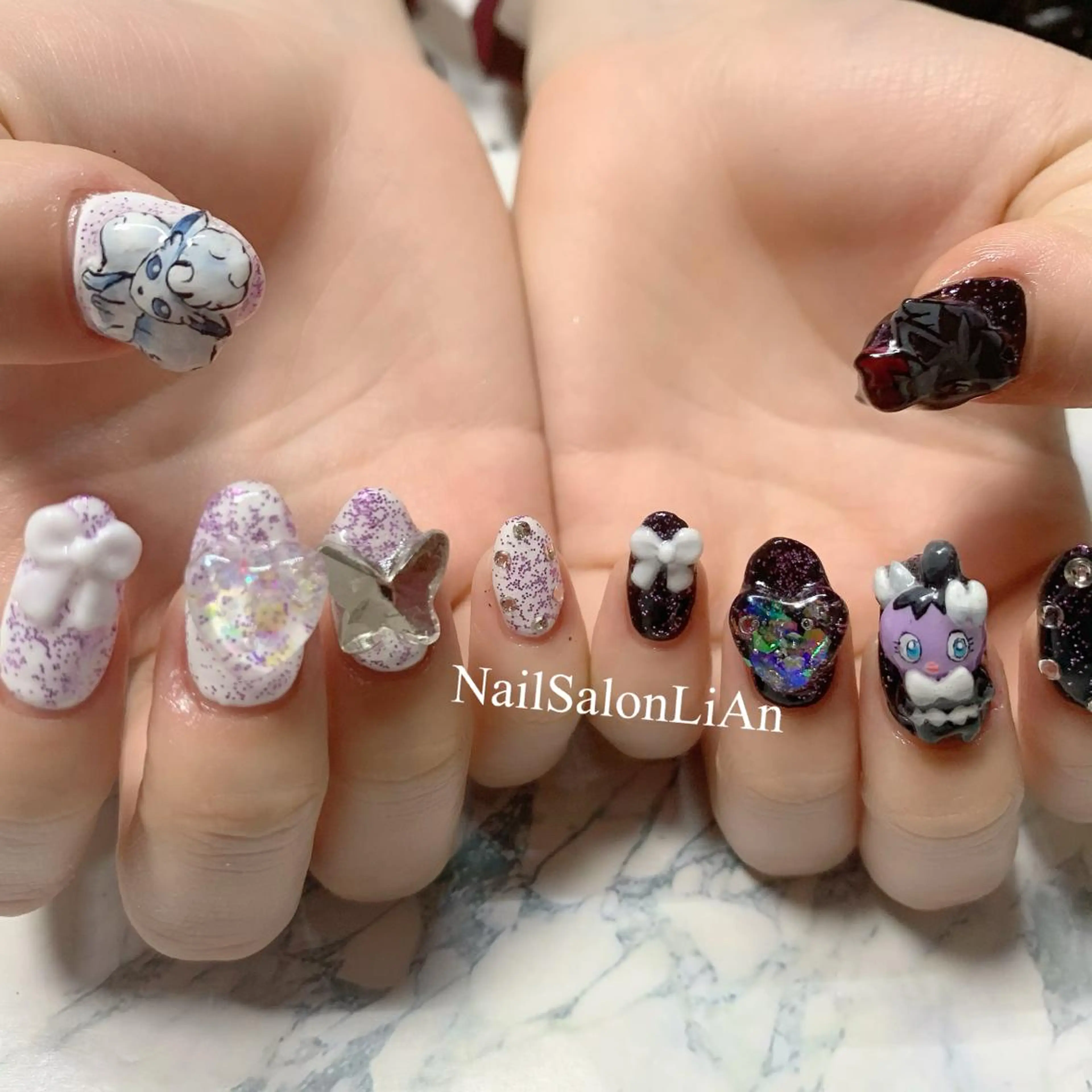 ネイル ハンドネイル NailSalon LiAnのネイルデザイン