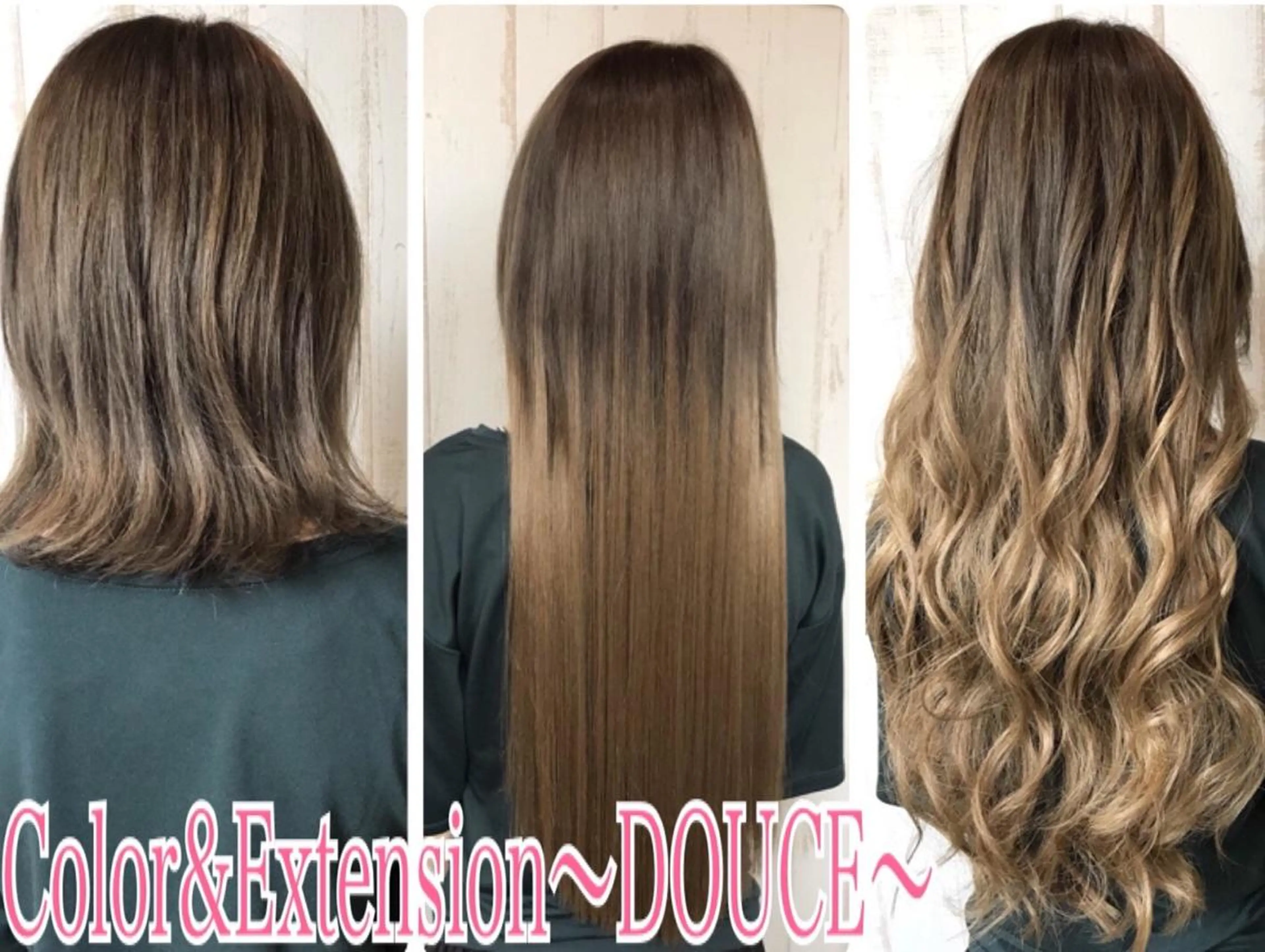 ロング カラー パーマ ヘアアレンジ R3 Eyelash RSKのマツエク・マツパデザイン