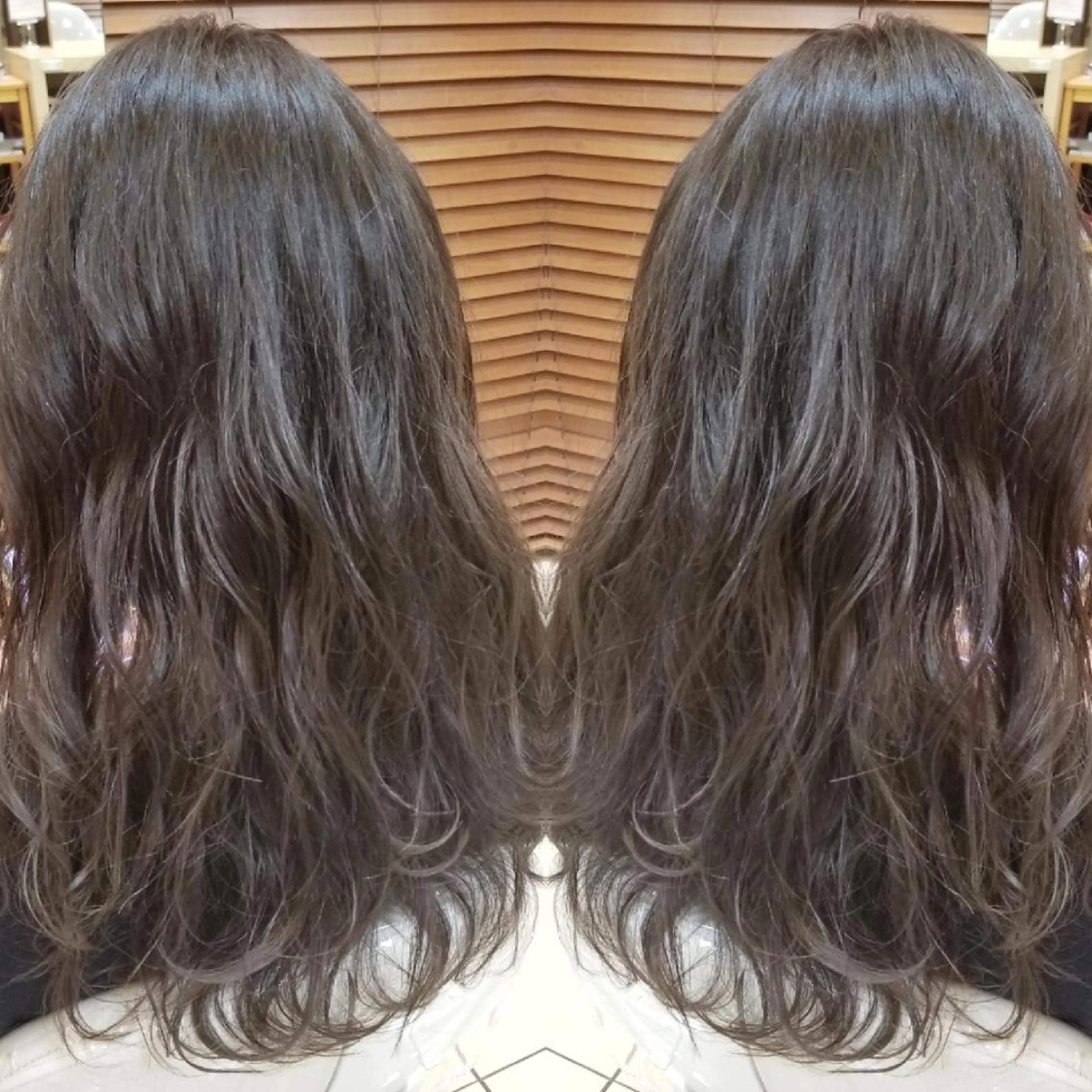 ロング カラー ヘアカラー トリートメント 髪質改善特化美容師 小林和哉のヘアスタイル