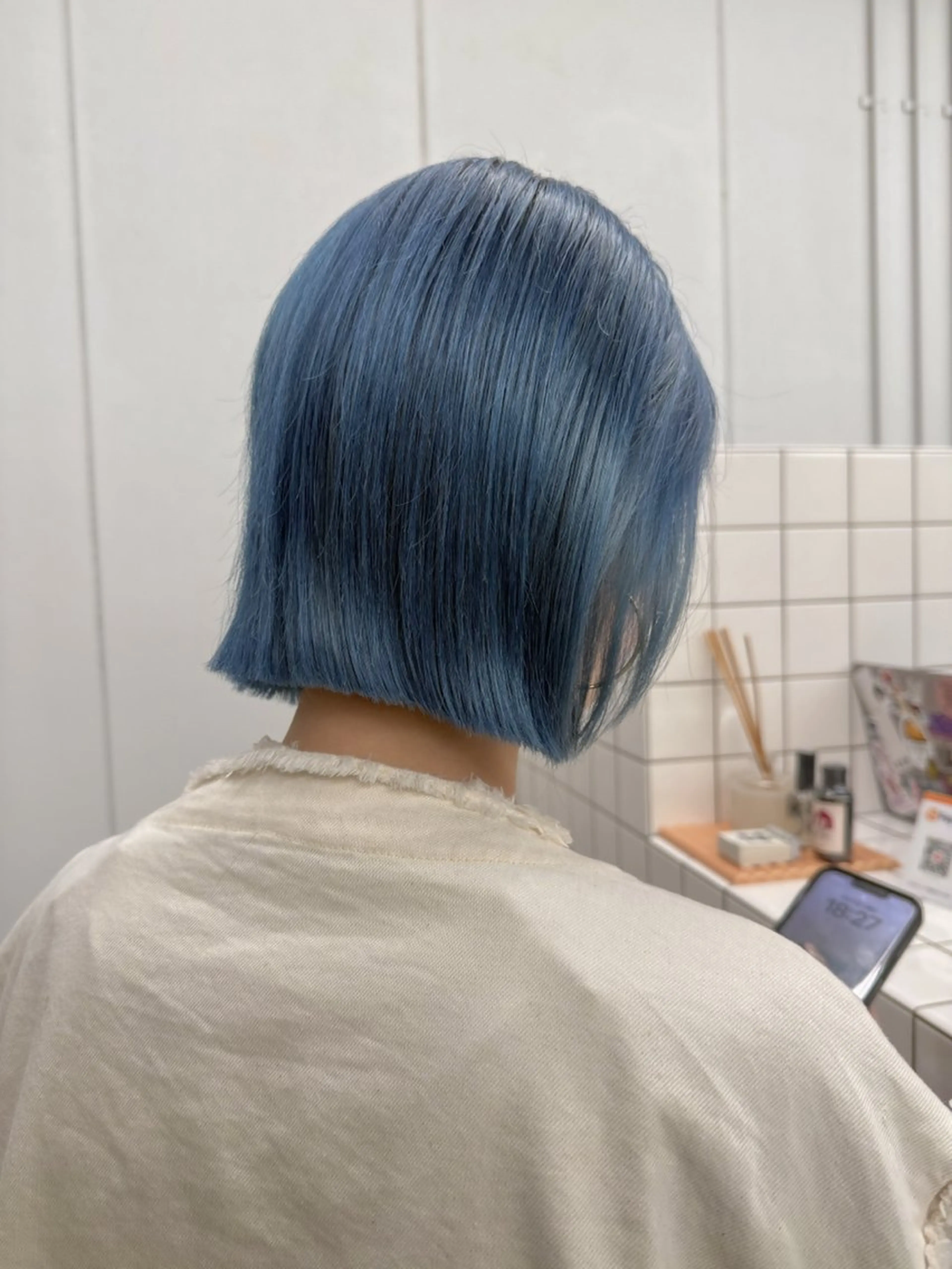 ショート カラー ヘアカラー トリートメント 関 京磨のヘアスタイル