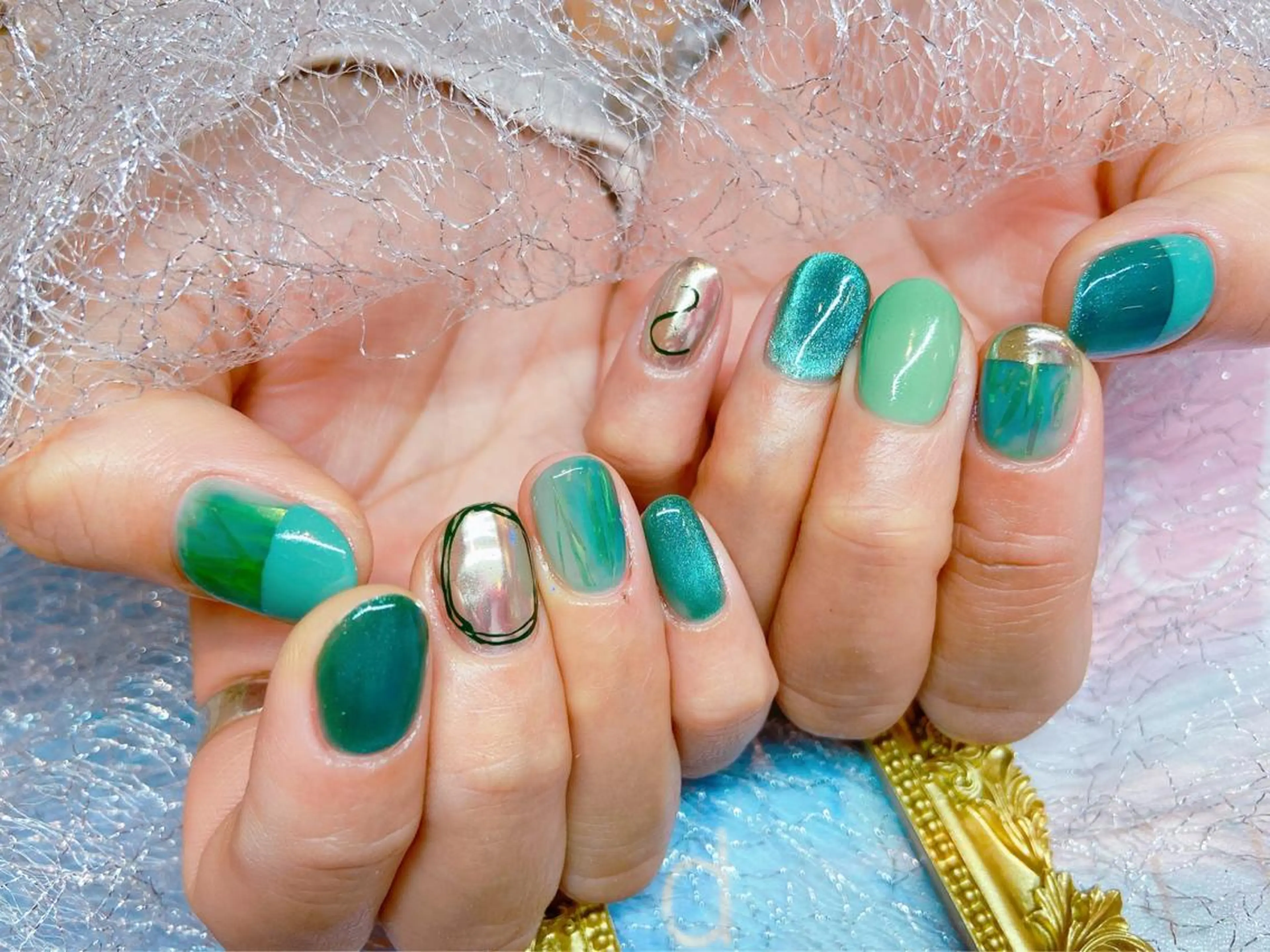 ネイル 長さだし専門店 M2　rikaのネイルデザイン