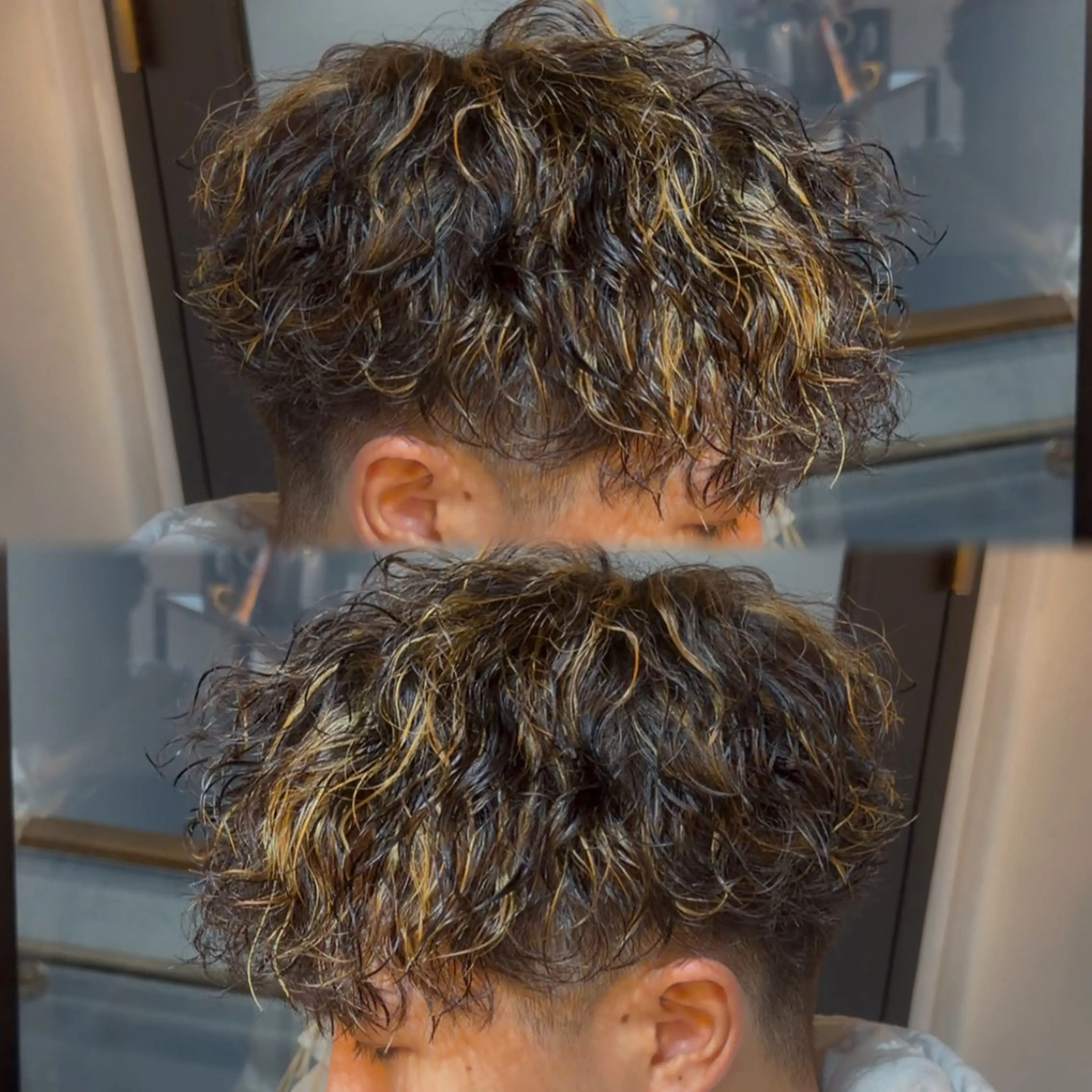 パーマ メンズ カット パーマ メンズ特化/ショート /ツイスパ/結希のヘアスタイル