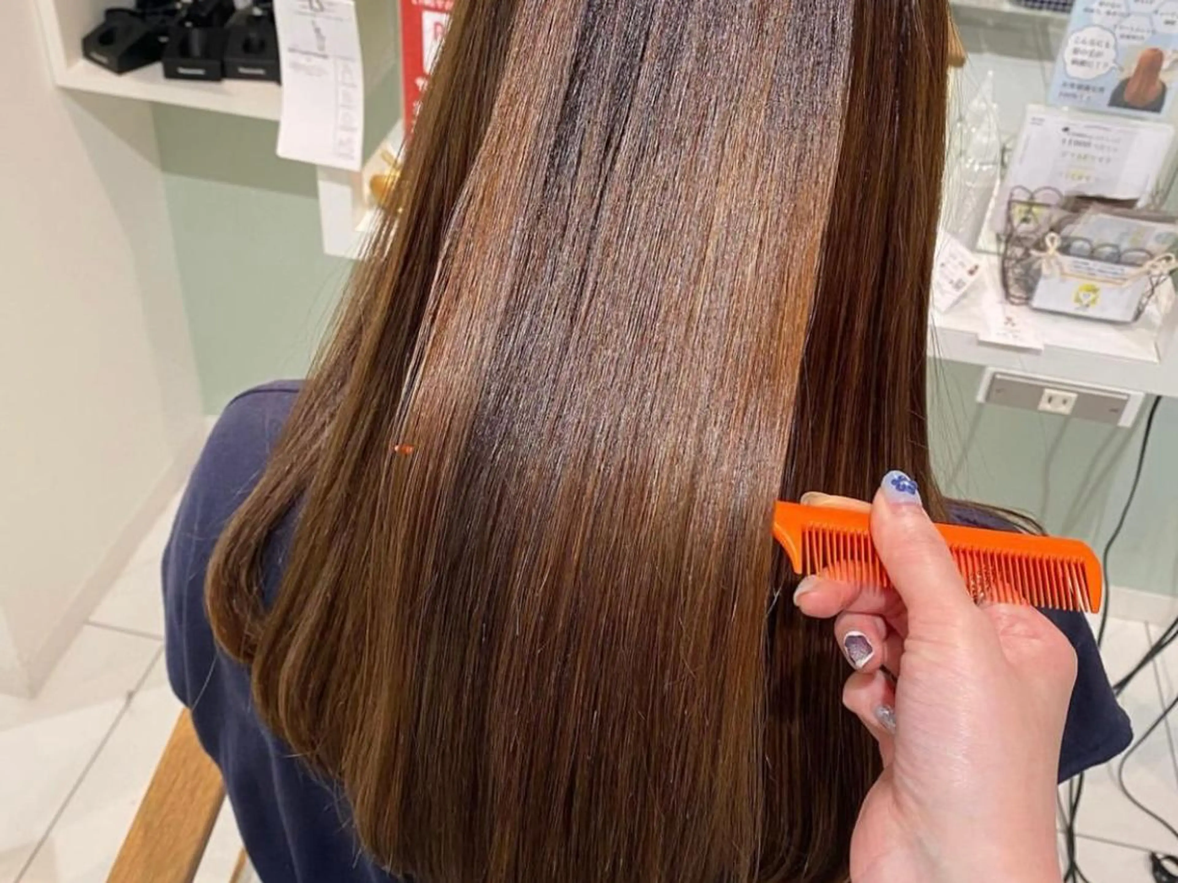 ミディアム トリートメント 酸熱トリートメント 長井 麻帆のヘアスタイル